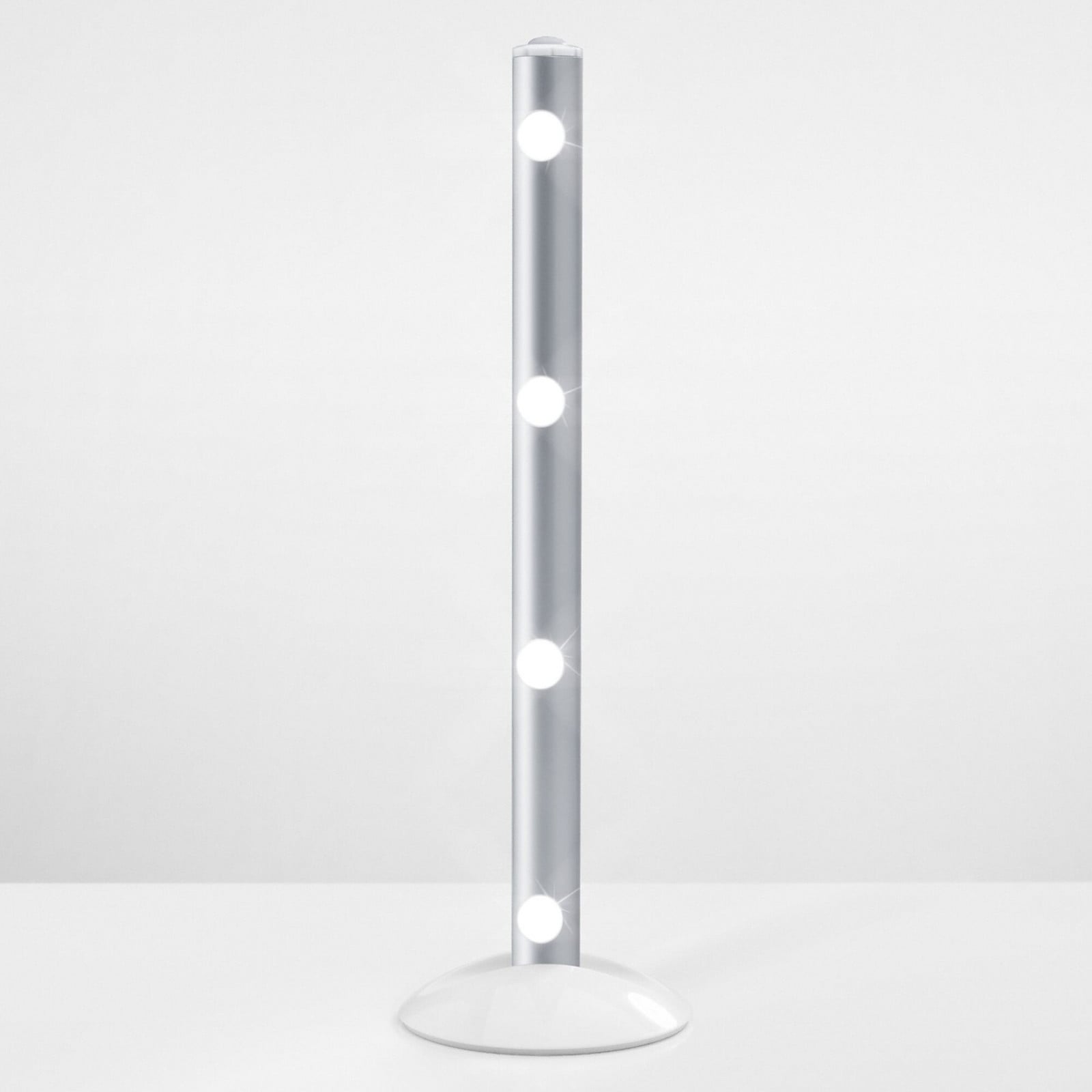 Aplică de perete LED OSRAM LEDSTIXX argintiu metal baterie - Camera de zi / sufragerie - Aluminiu