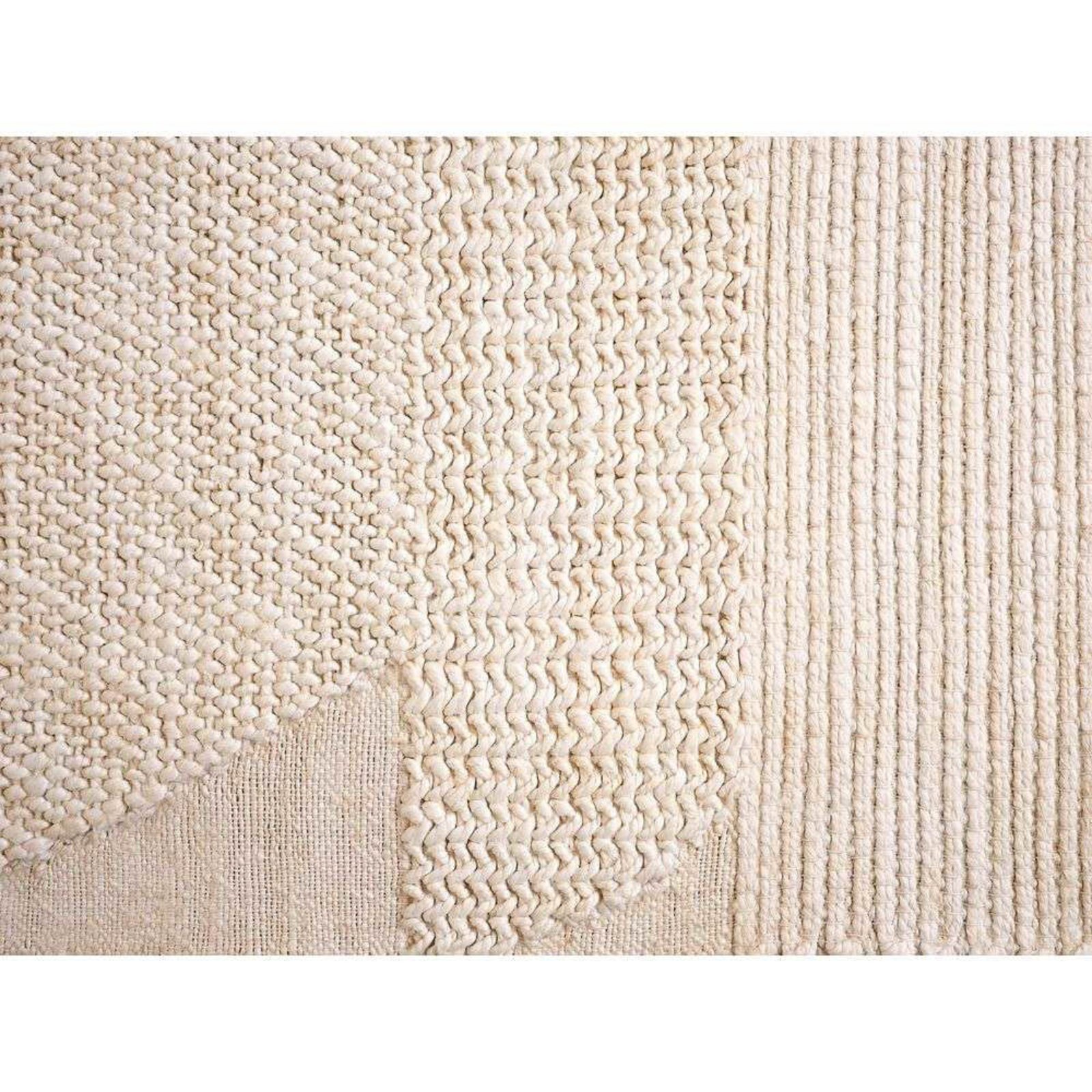 Knotty Teppich 170x240 White - Tom Dixon