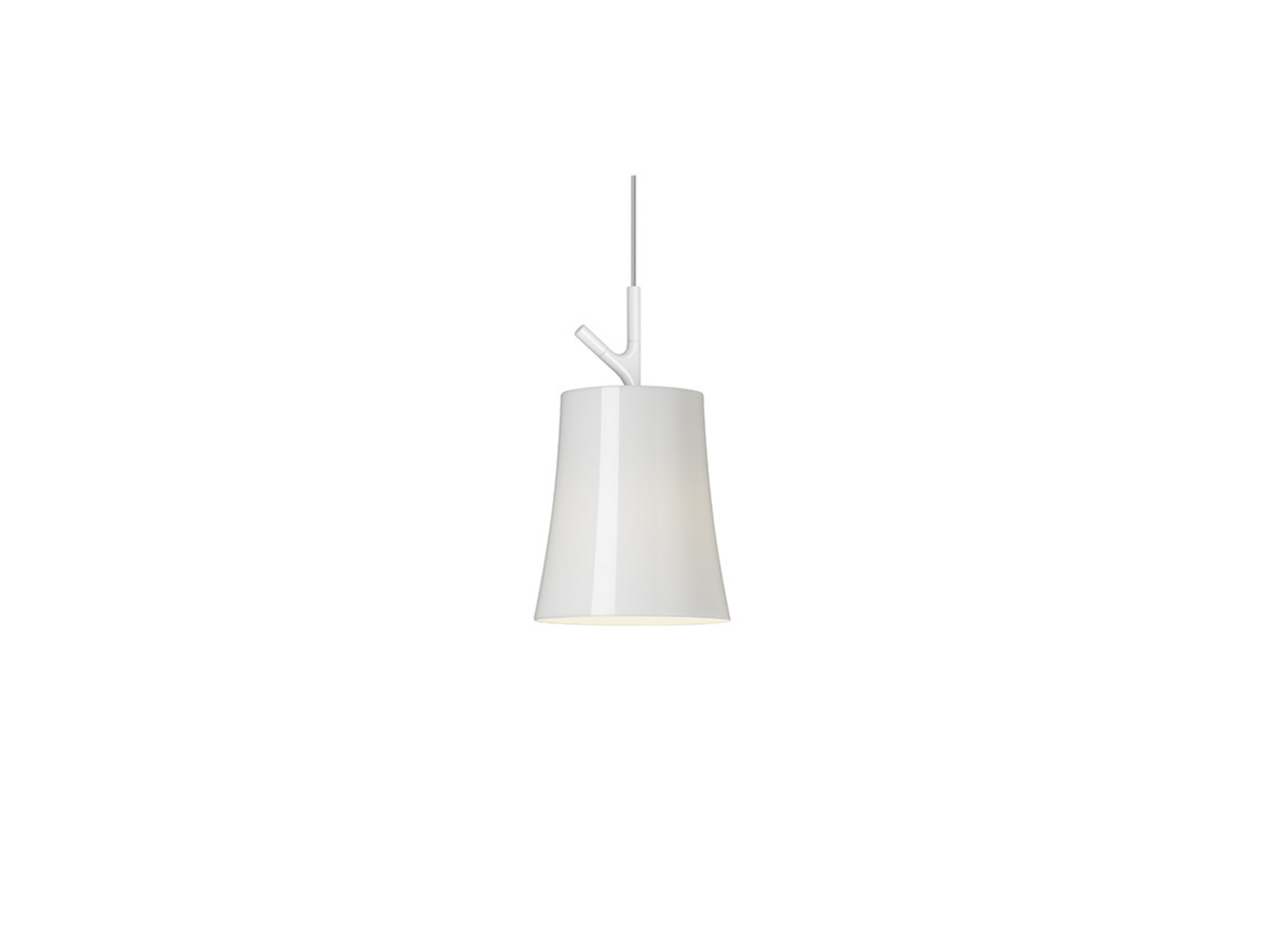 Birdie Piccola Pendant White - Foscarini