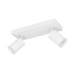 Spot LED intelligent EGLO connect Melitello-Z, à 2 lampes, blanc