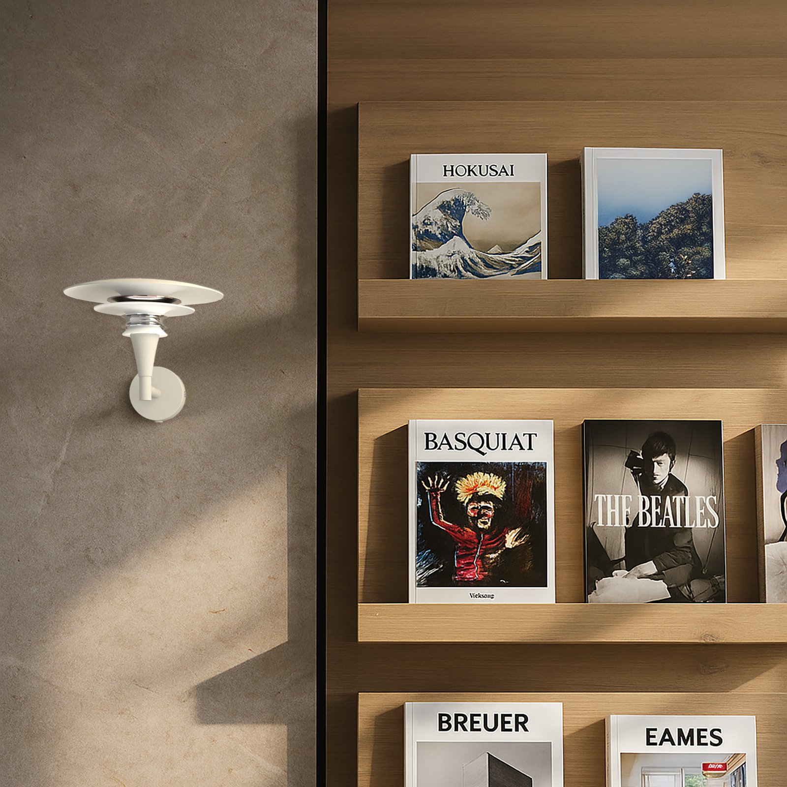 Diablo vegglampe, sand/bronse, Ø 20 cm metall, G9 - Belid Diablo vegglampe, sand/bronse, Ø 20 cm metall, G9 - Belid