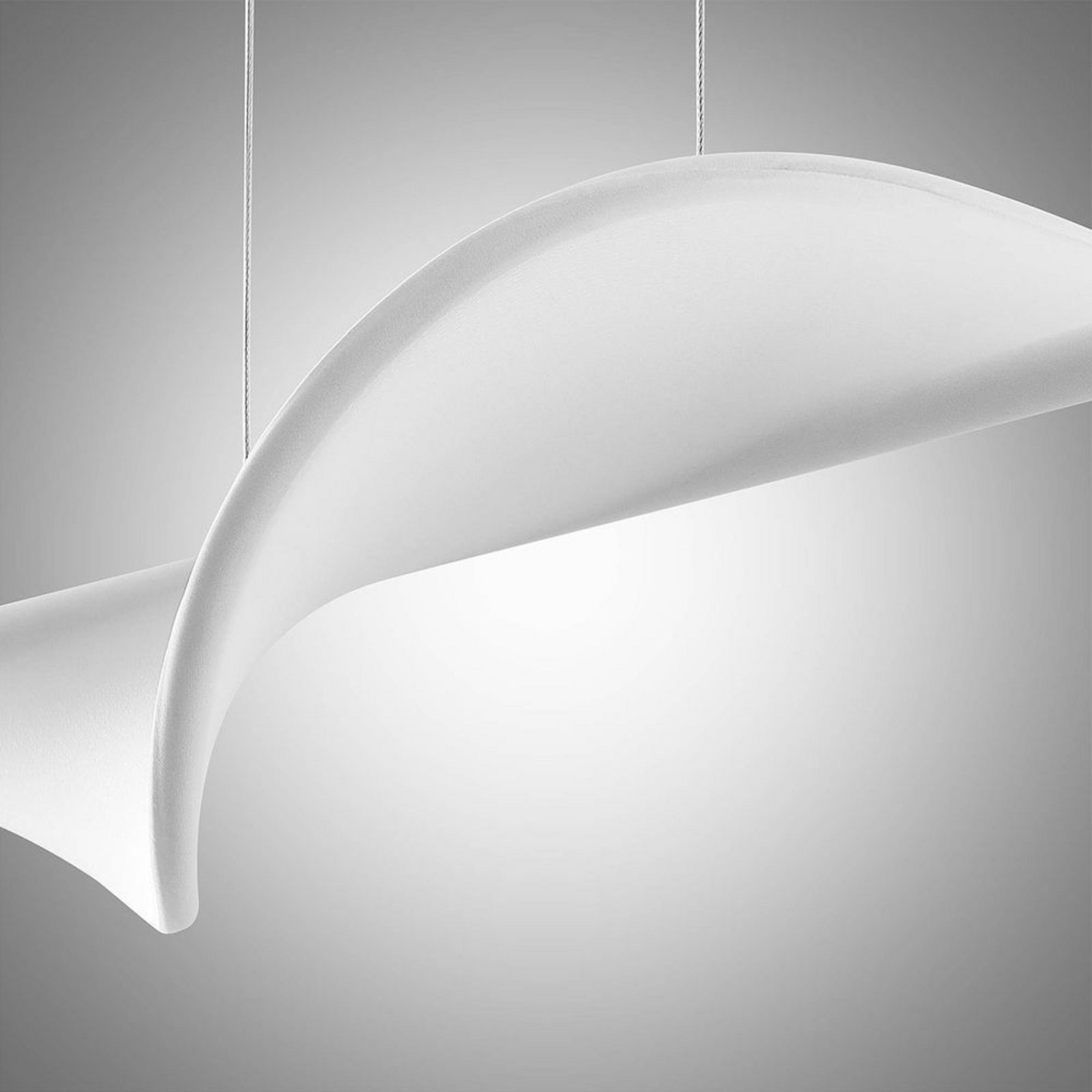 Edano Pendant White/Chrome - Lucande