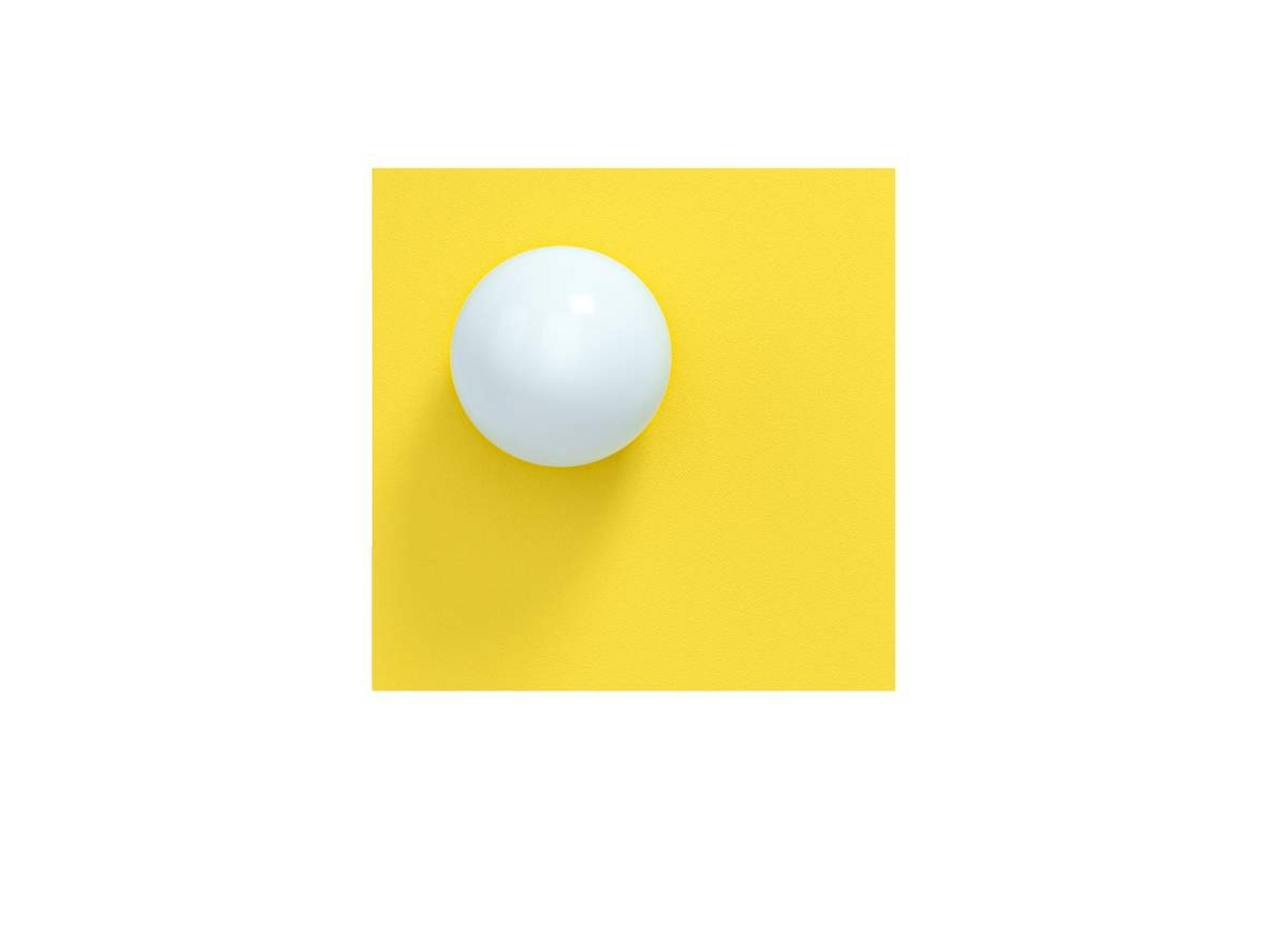 Applique/plafonnier Candy Big Square S, jaune - Swedish Ninja