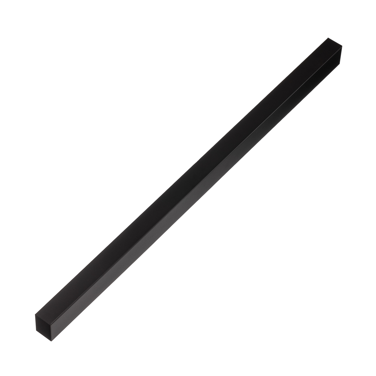 Wandleuchte Straight L, 122 cm, schwarz