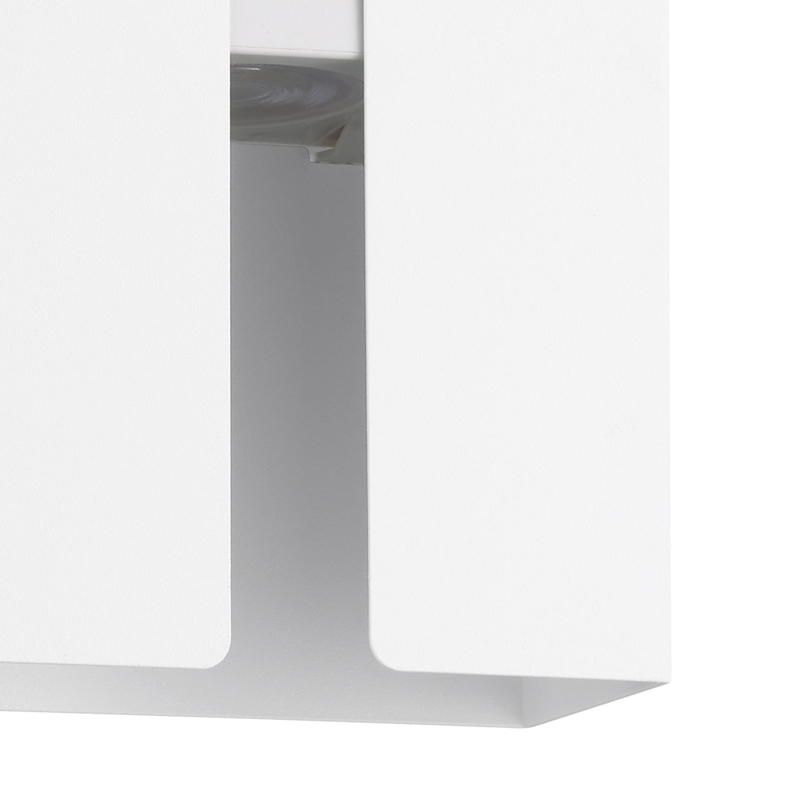 LED-Außenwandlampe Briscola, weiß, Höhe 20 cm Metall, CCT