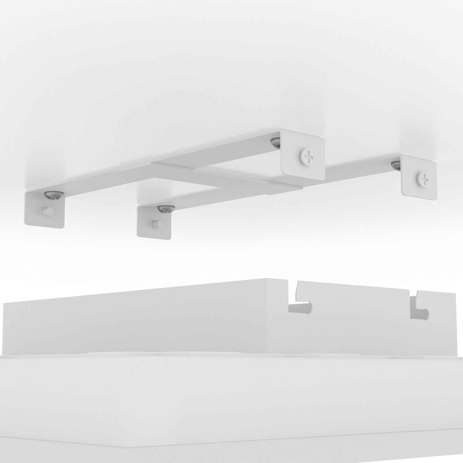 EGLO connect Smart LED plafondlamp Moradillo-Z, wit, 39 cm