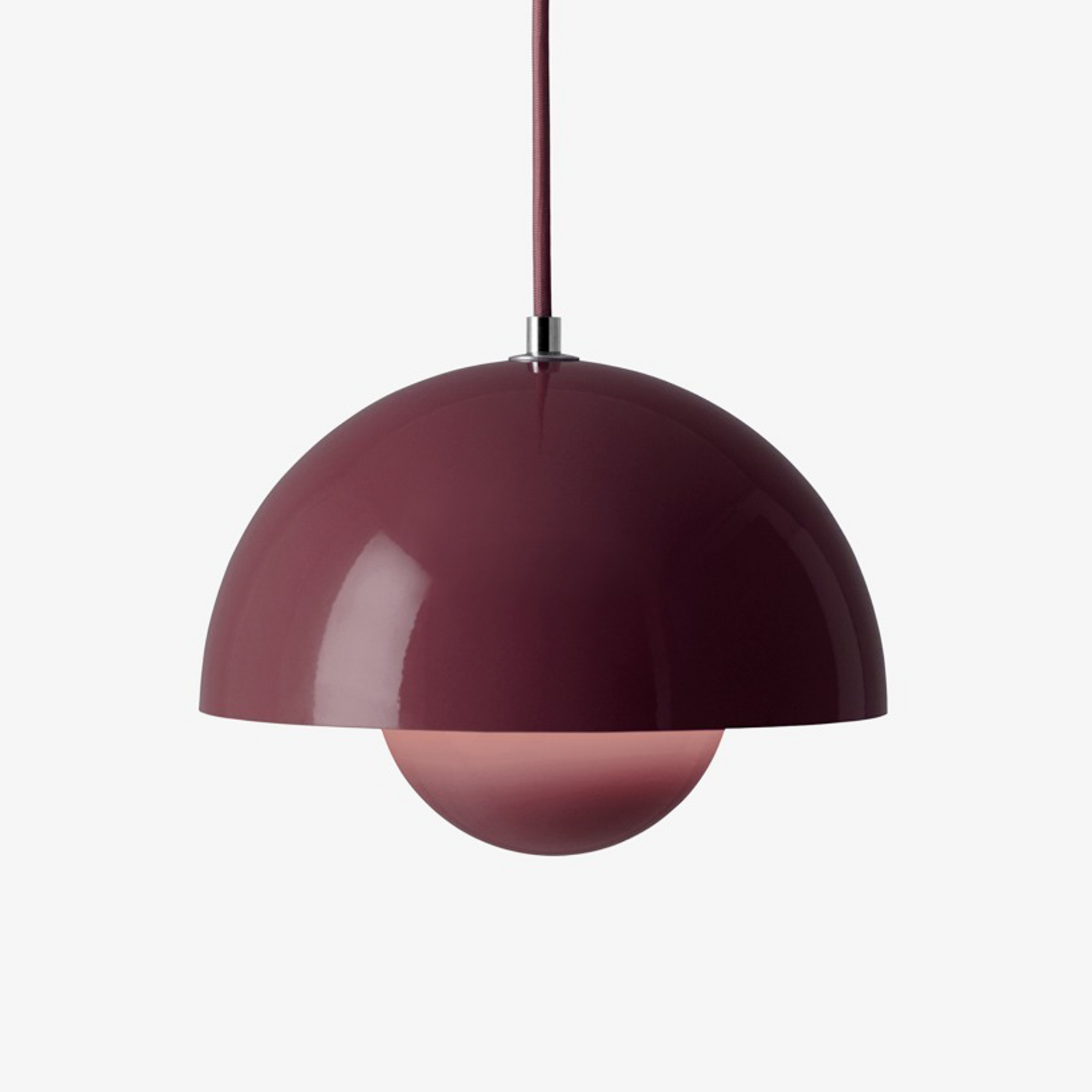 Flowerpot VP1 Suspension Dark Plum - &Tradition