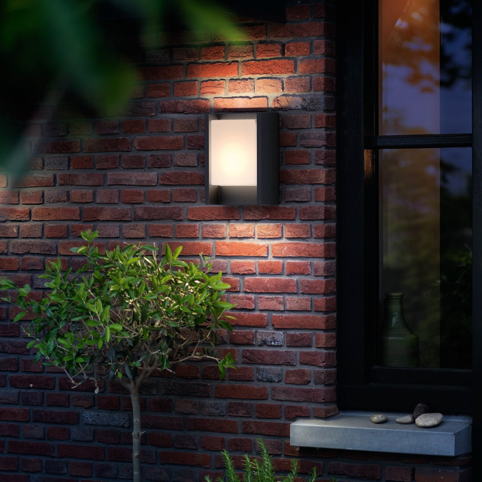 Philips Arbour Candeeiro de parede exterior LED 3.8W 800lm 1 luz