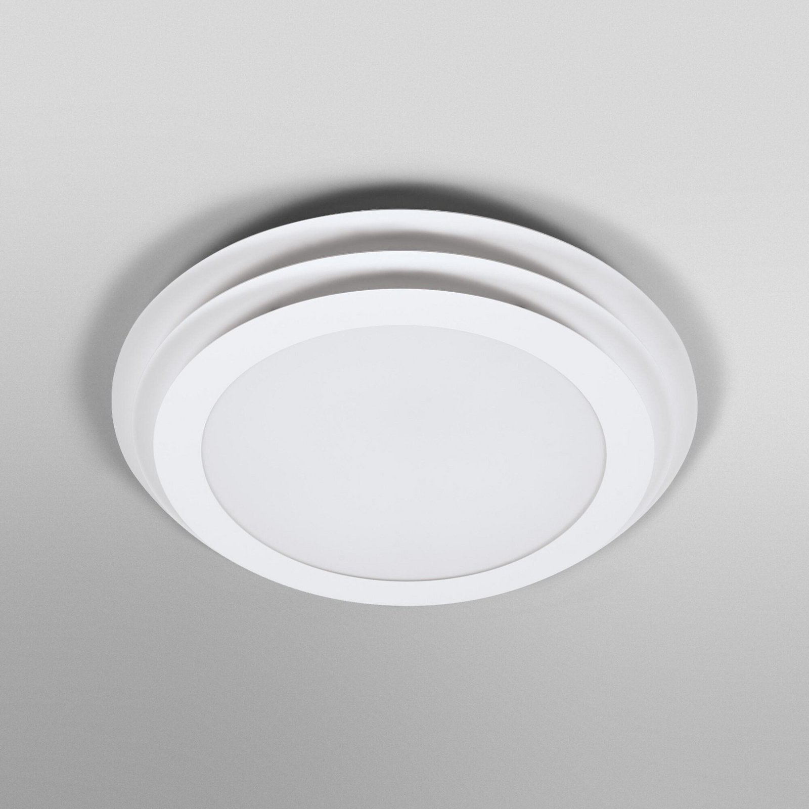 Lampa sufitowa LED OSRAM ORBIS SPIRAL LAYER, biała, Ø 50 cm