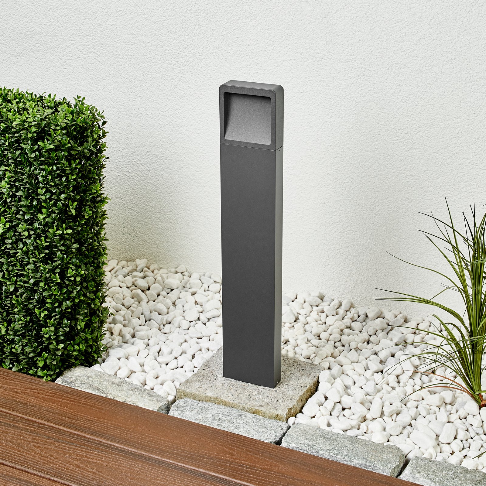 Leya Outdoor Garden Lamp H65 Graphite - Lucande