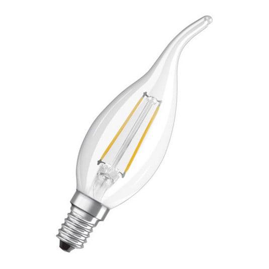 OSRAM Classic B LED-pære E14 2,5W 2.700K vindstød