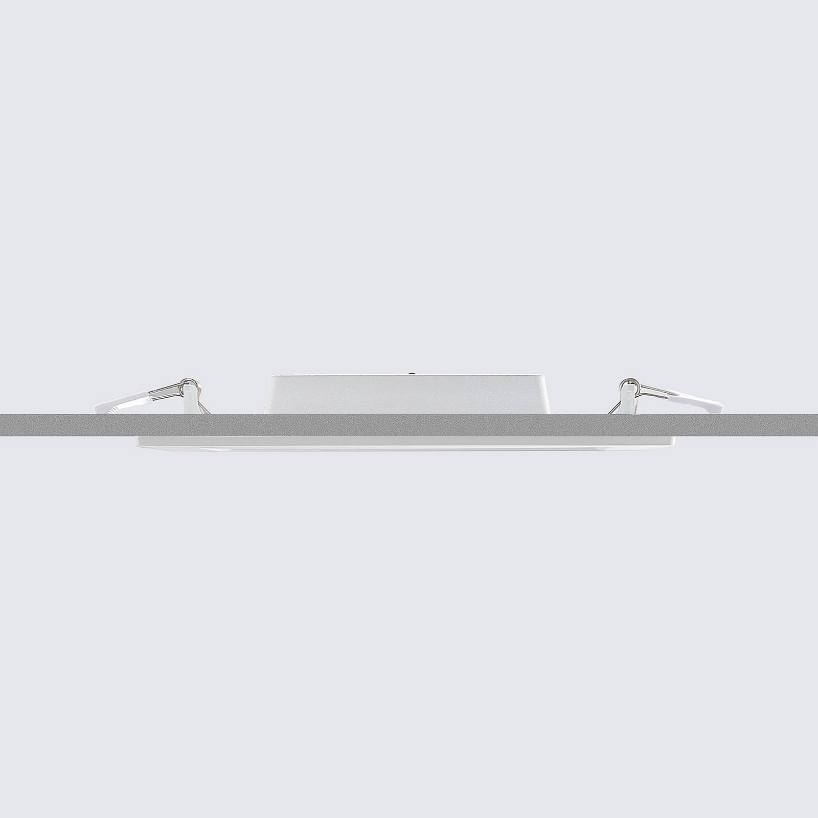 Hestia Home Collection Lampada A LED In Vetro Con Paralume A Piuma Nera 15 Cm - Ad Alimentazione A Batteria