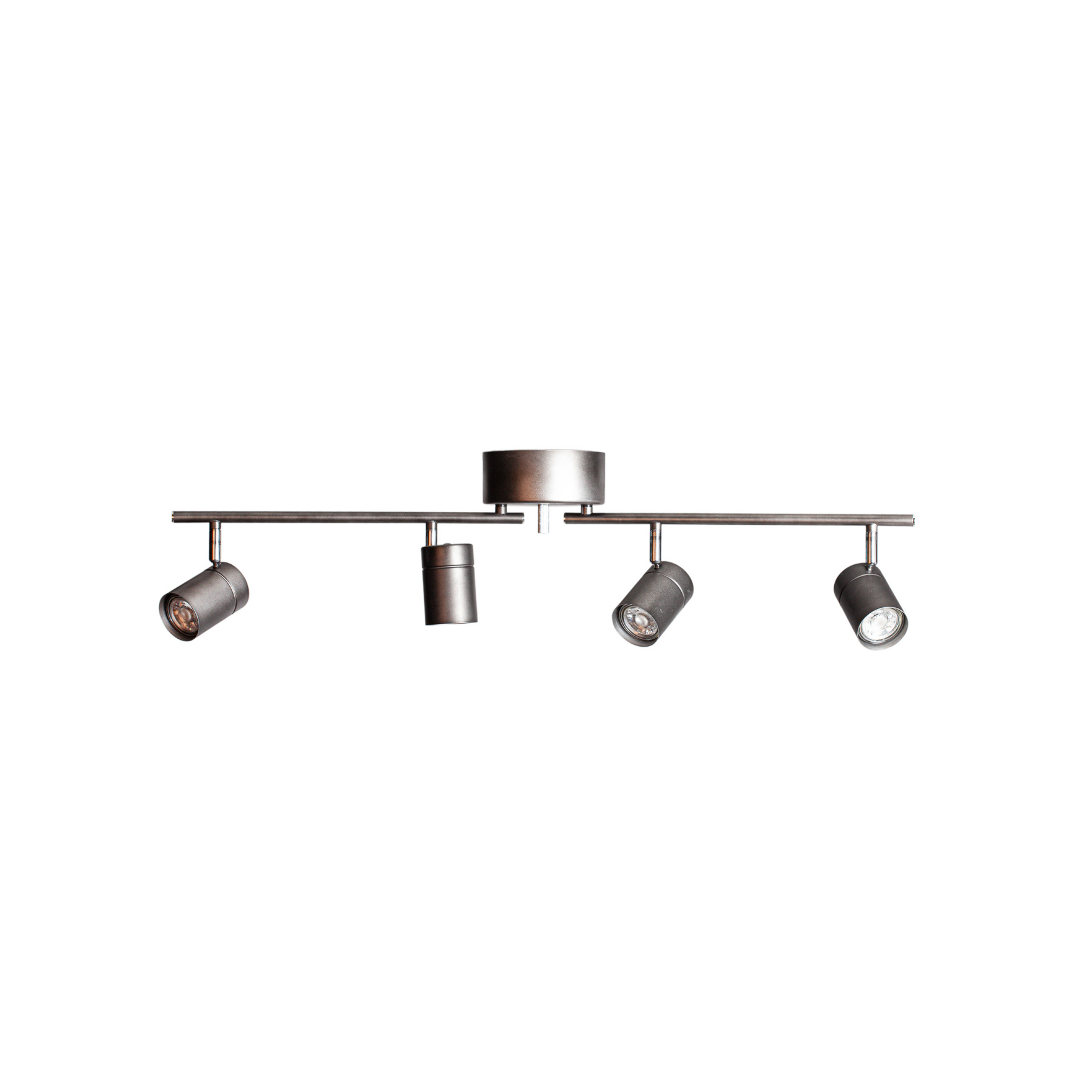 Correct Ceiling Spotlight, 4-bulb, long, grey, metal, GU10 - By Rydéns