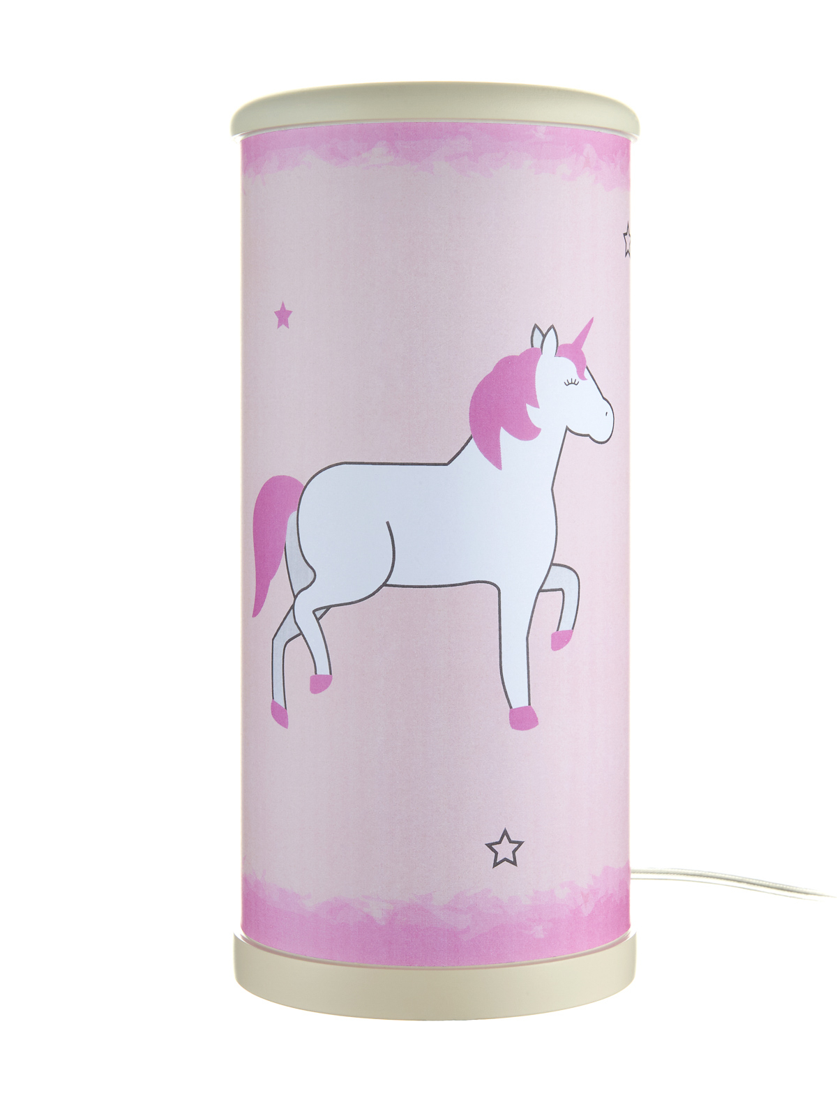 LED tafellamp unicorn in roze/roze