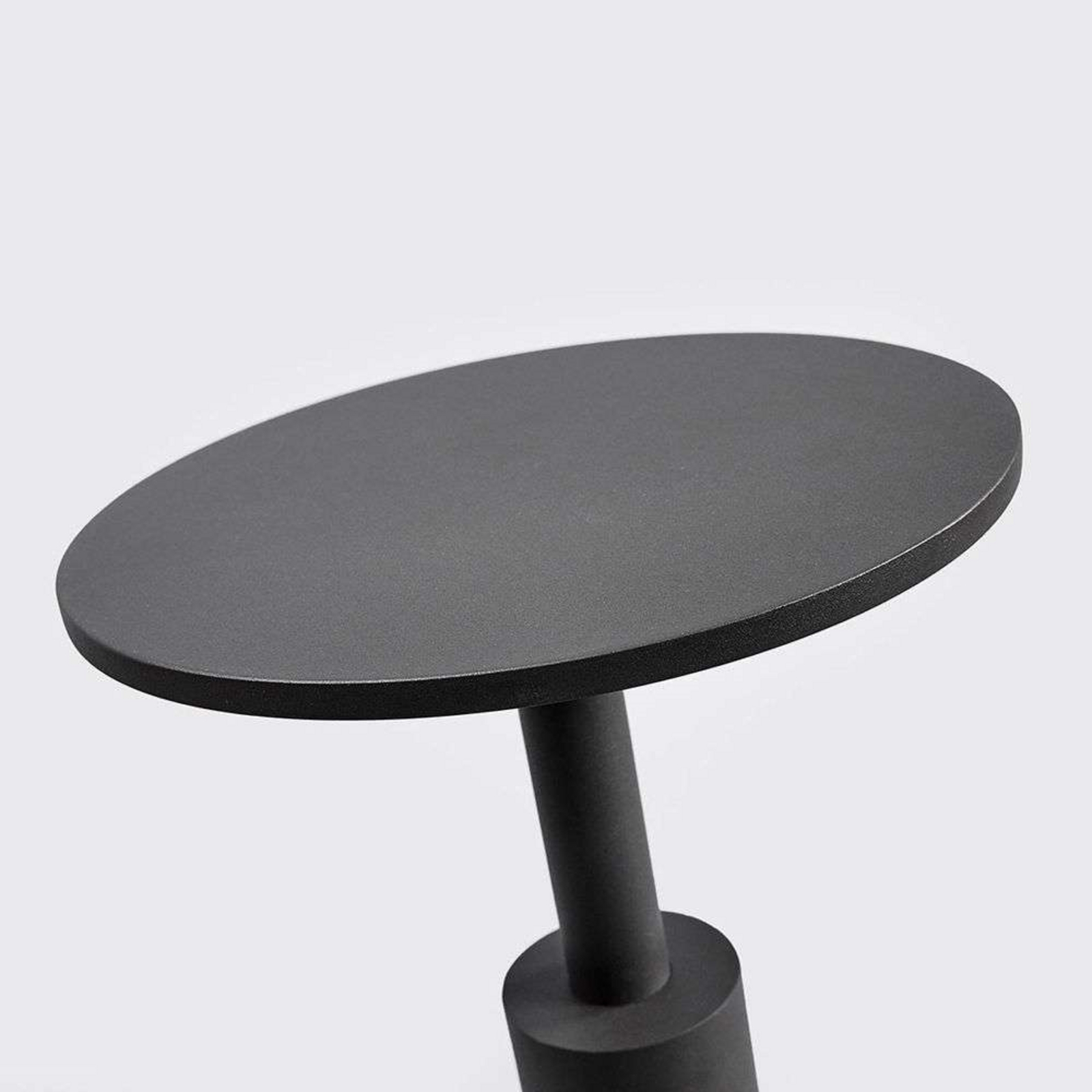 Fenia Buiten Tuinlamp w/Sensor Anthracite/Opal - Lucande