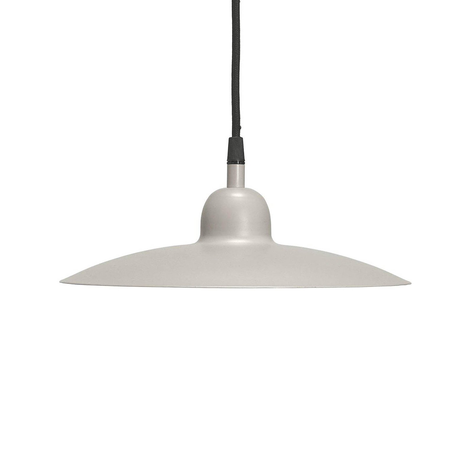 PR Home pendant light Como, beige, Ø 28 cm, metal, plug