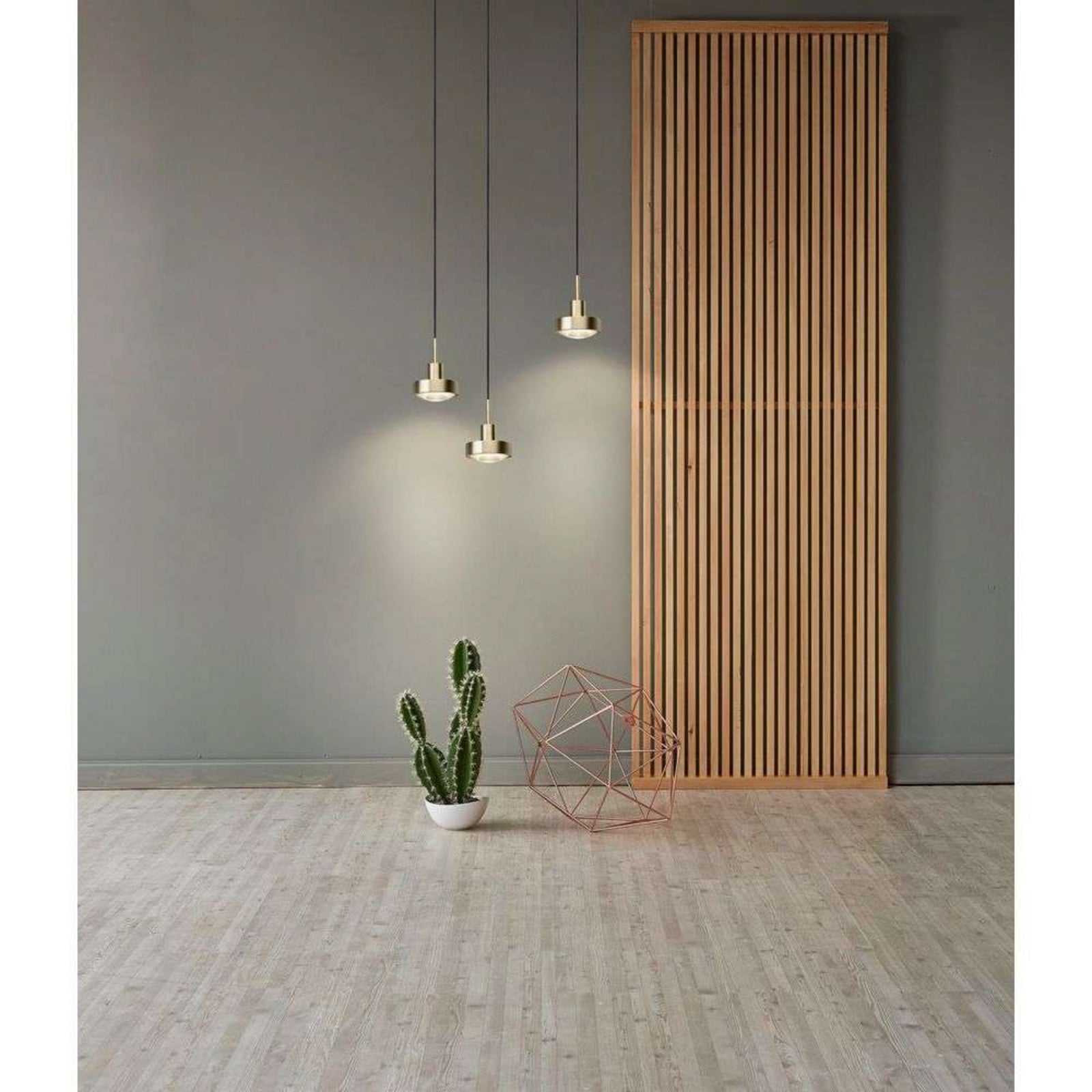 Vip 3 Taklampa M&auml;ssing ANTIDARK - Vardagsrum - Aluminium