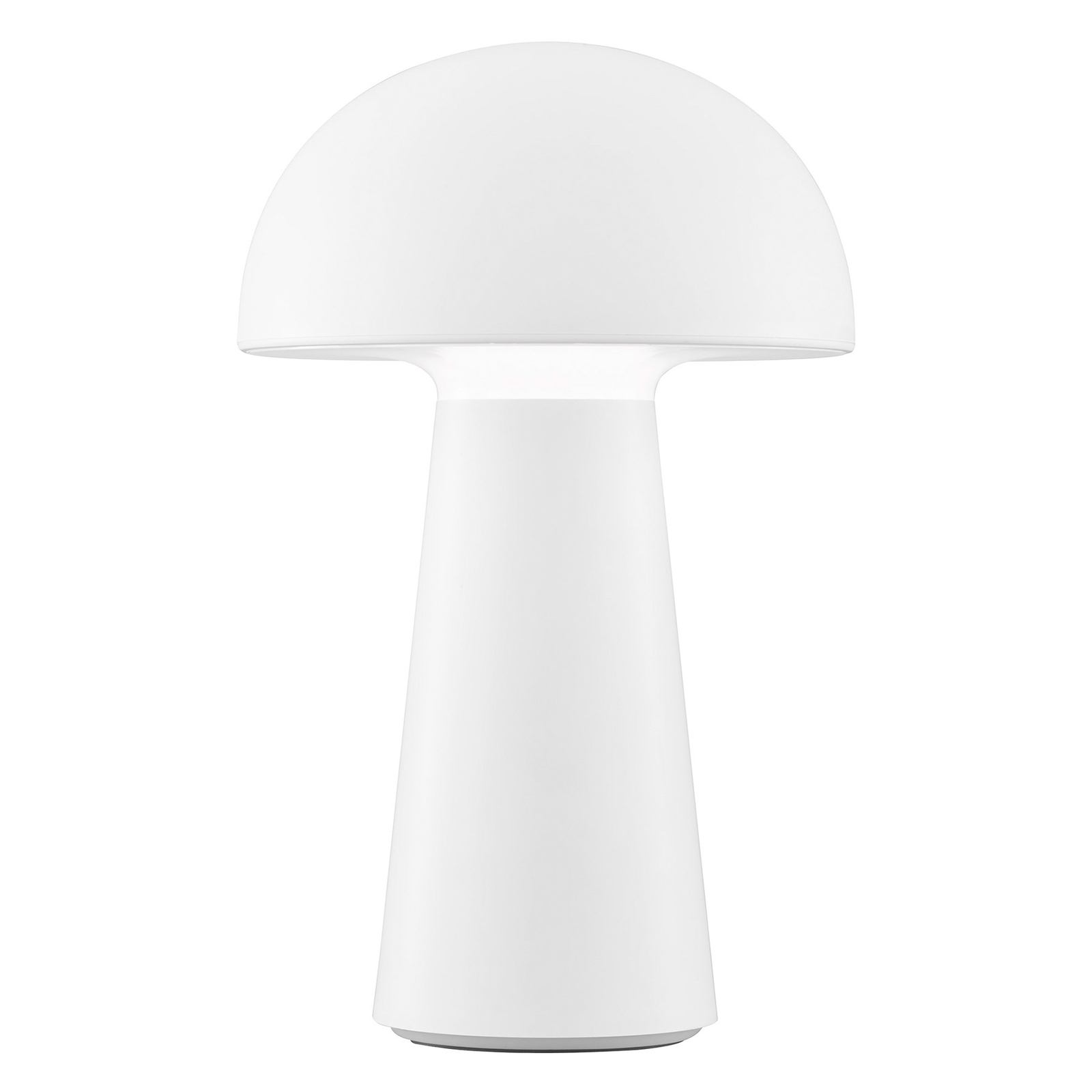LED-bordslampa Viga, 3-stegsdimmer, vit