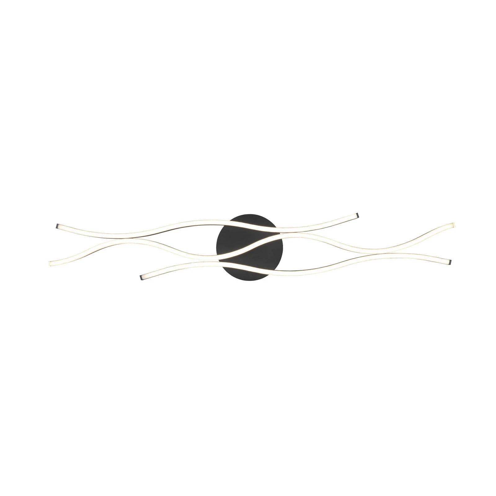 Blaze LED ceiling light, CCT, dimmable, brass