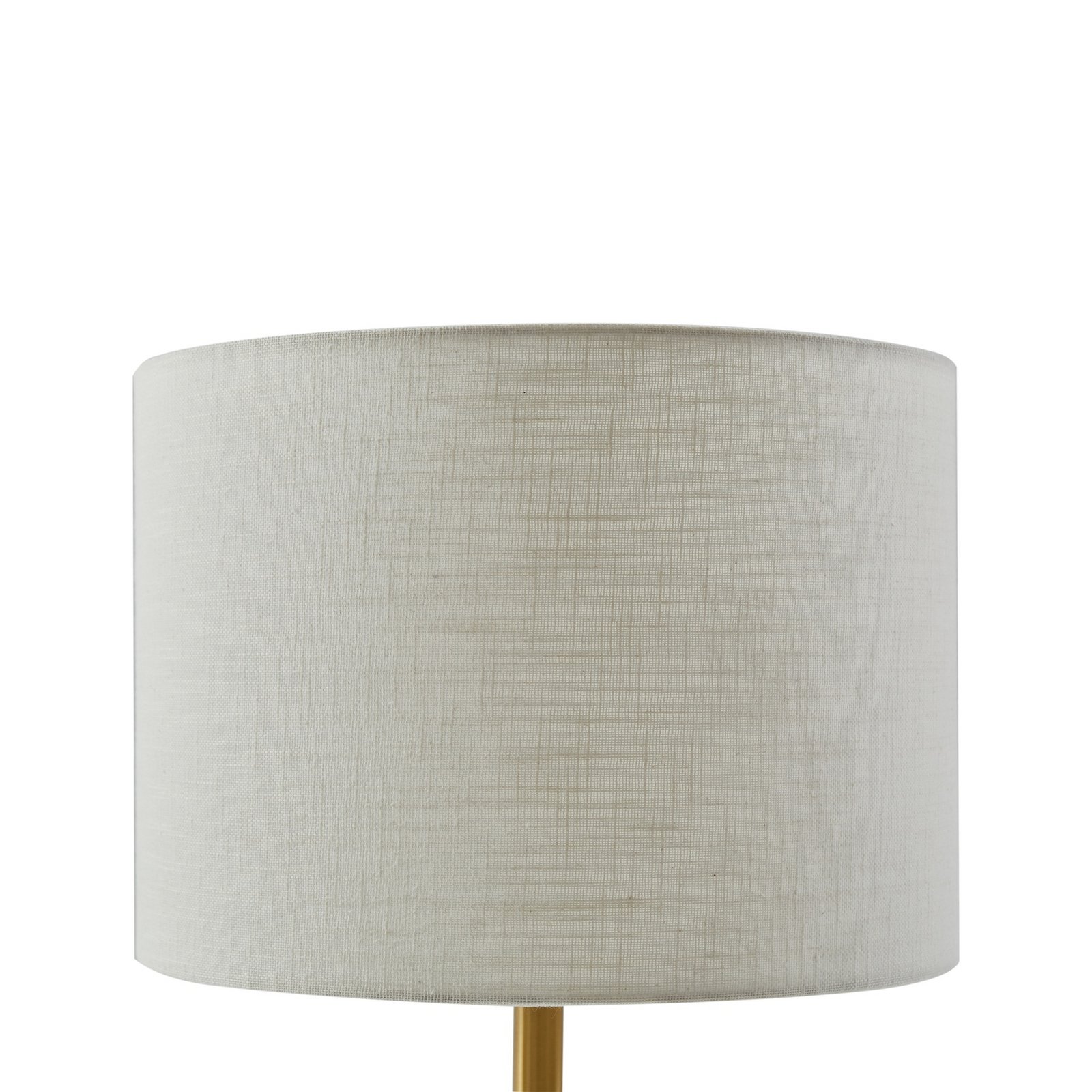 Alabaster Bordlampe Ø30 Hvid/Guld - Lindby