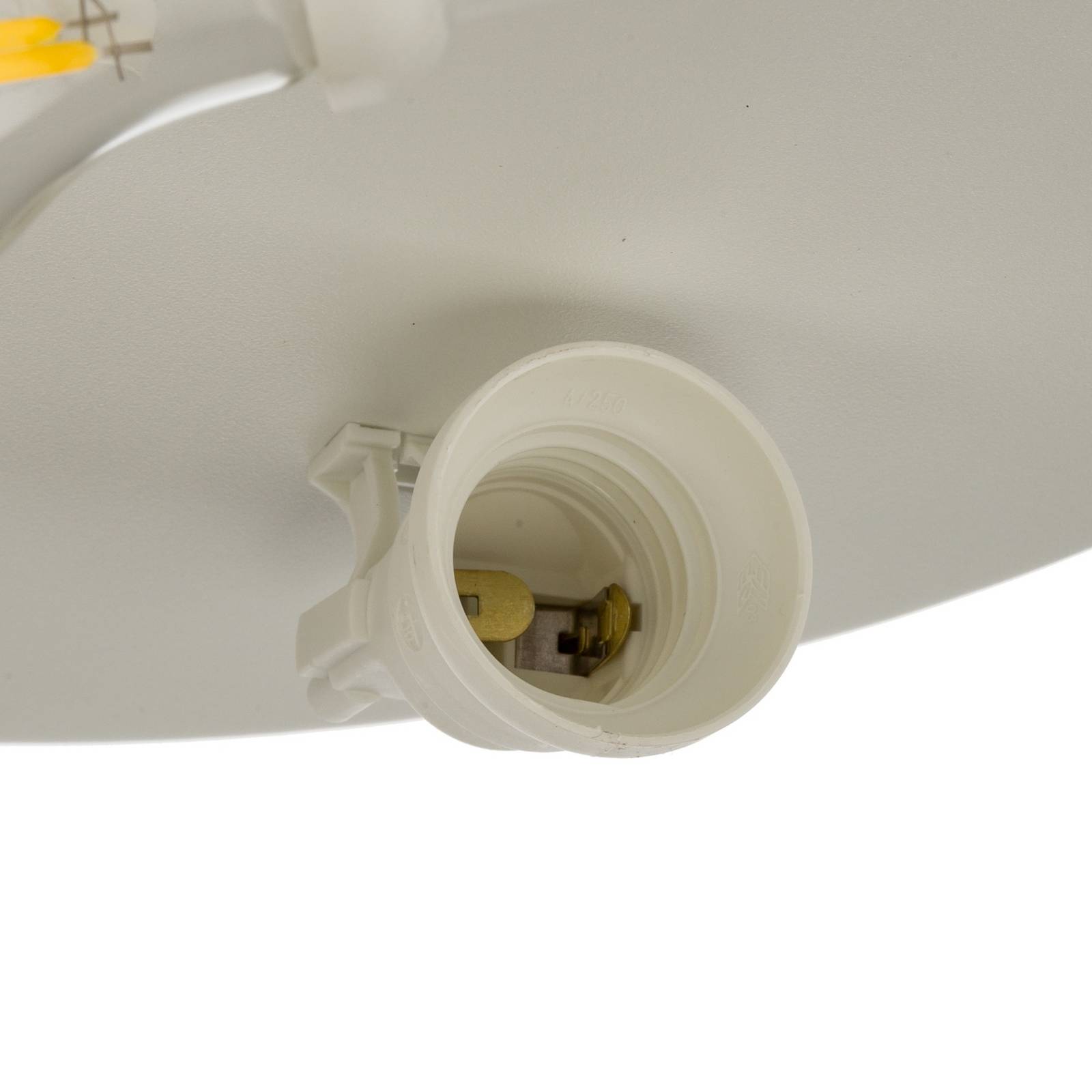 Lampa sufitowa Marshall, czarna, rattan, Ø 50 cm, E27