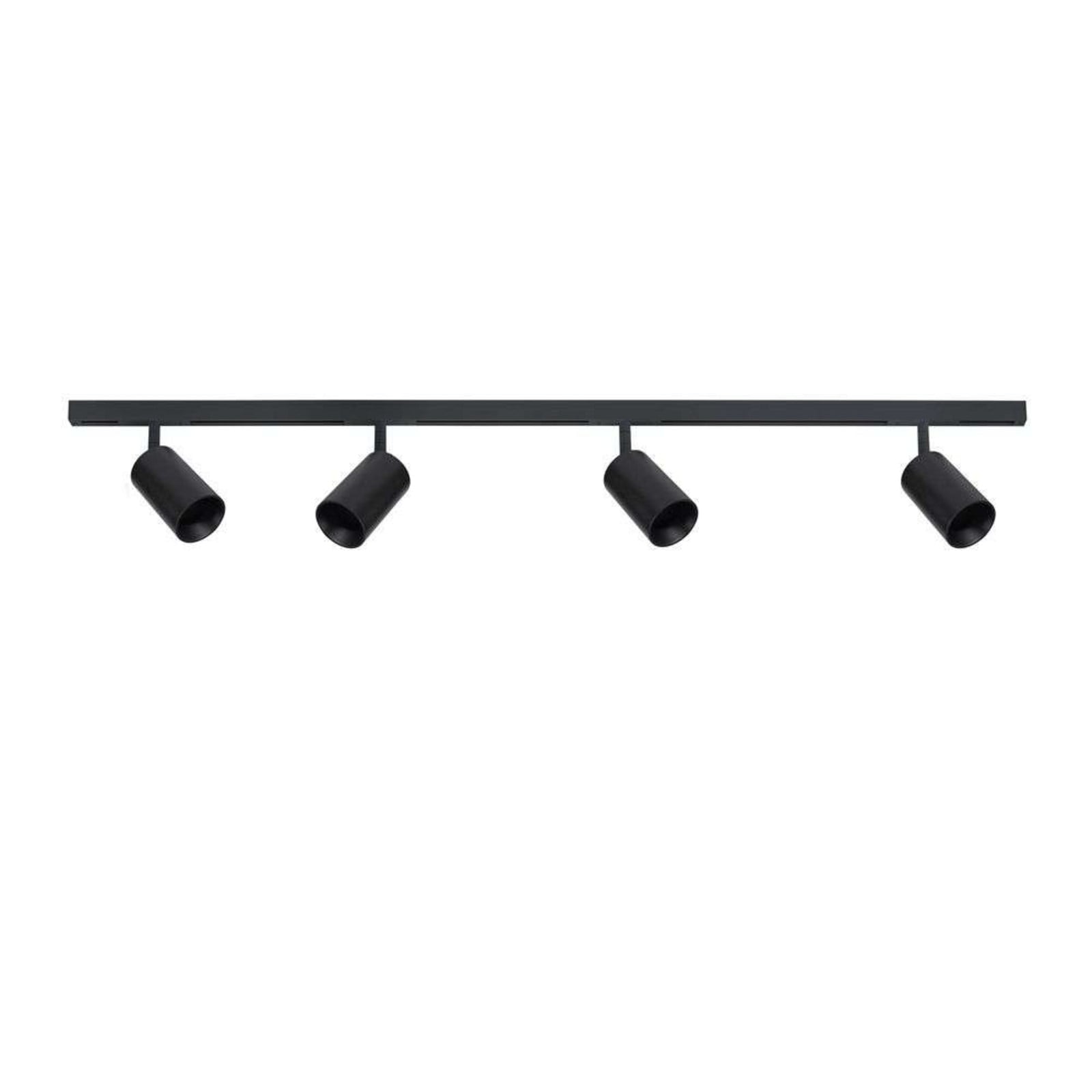 Designline Tube Kit PRO 4 spots, 1,9 m, sort ANTIDARK - Stue - Metal