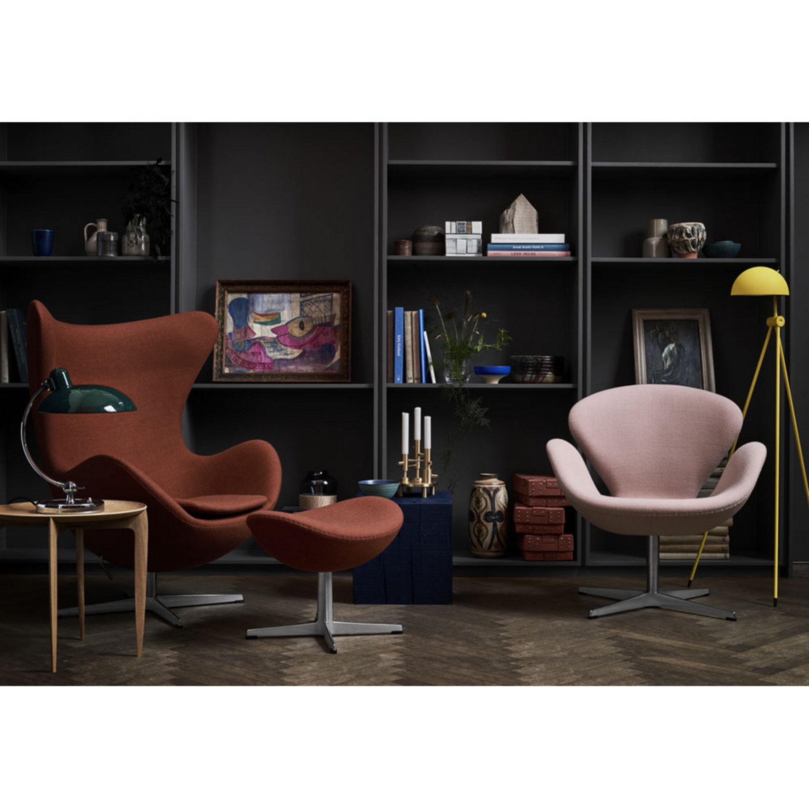 KAISER idell™ 6631-T Candeeiro de Mesa Ruby Vermelho - Fritz Hansen