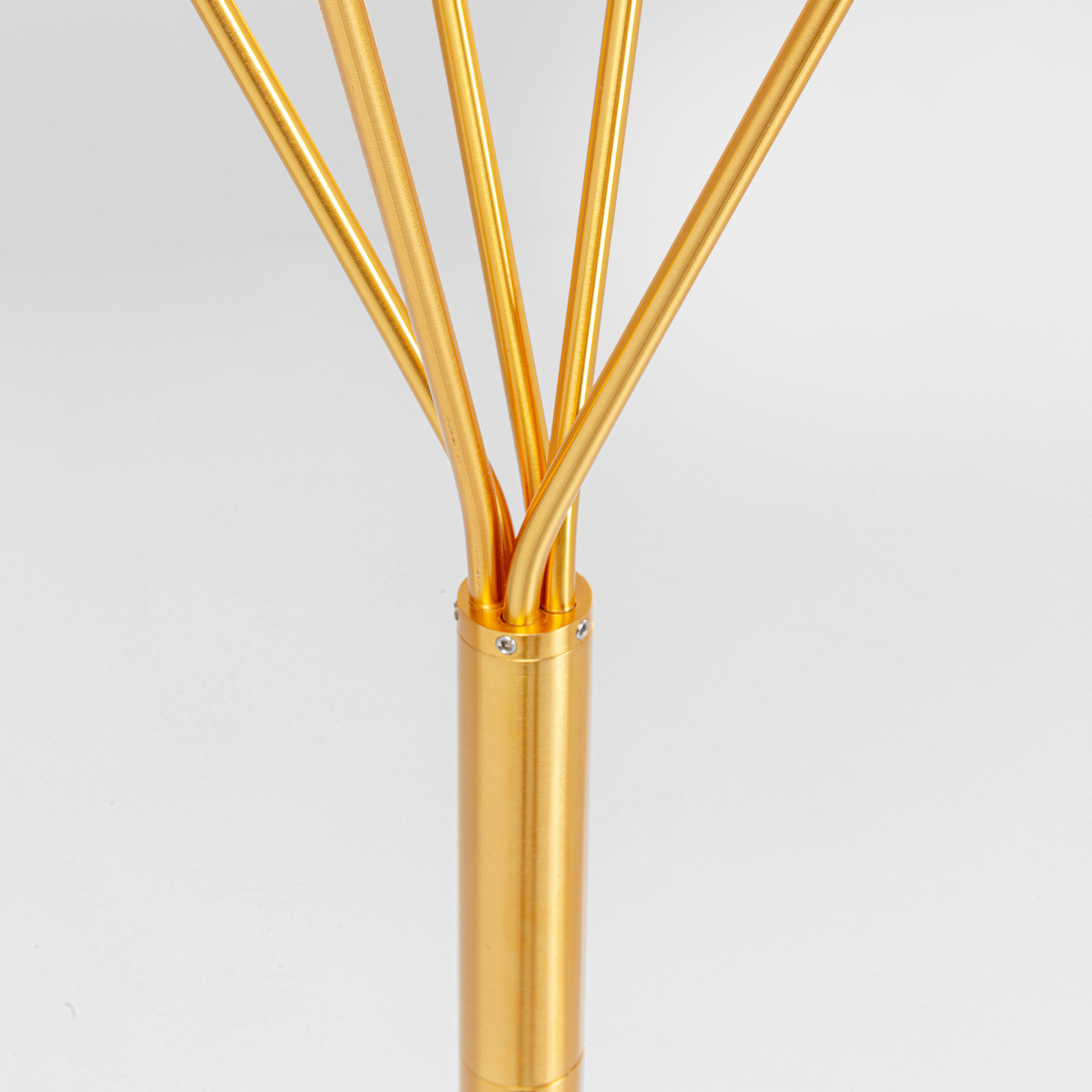 KARE Talea lampadaire à cinq lampes 156 cm doré