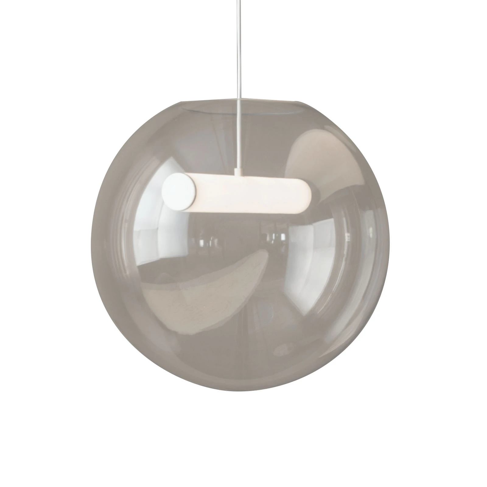 Northern Reveal LED sospensione vetro fumè Ø 45 cm
