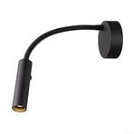 Karpo Goose Lampa Ścienna Black - SLV