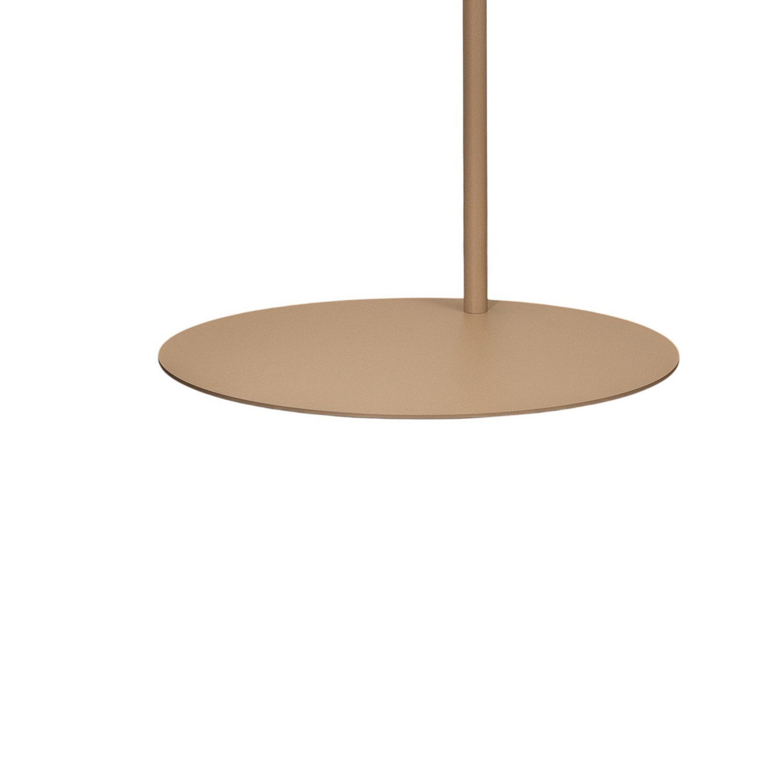 Lampe sur pied Axion, beige, hauteur 115 cm, acier