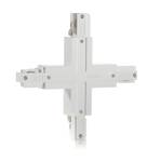 Eutrac X connector with feed option, white