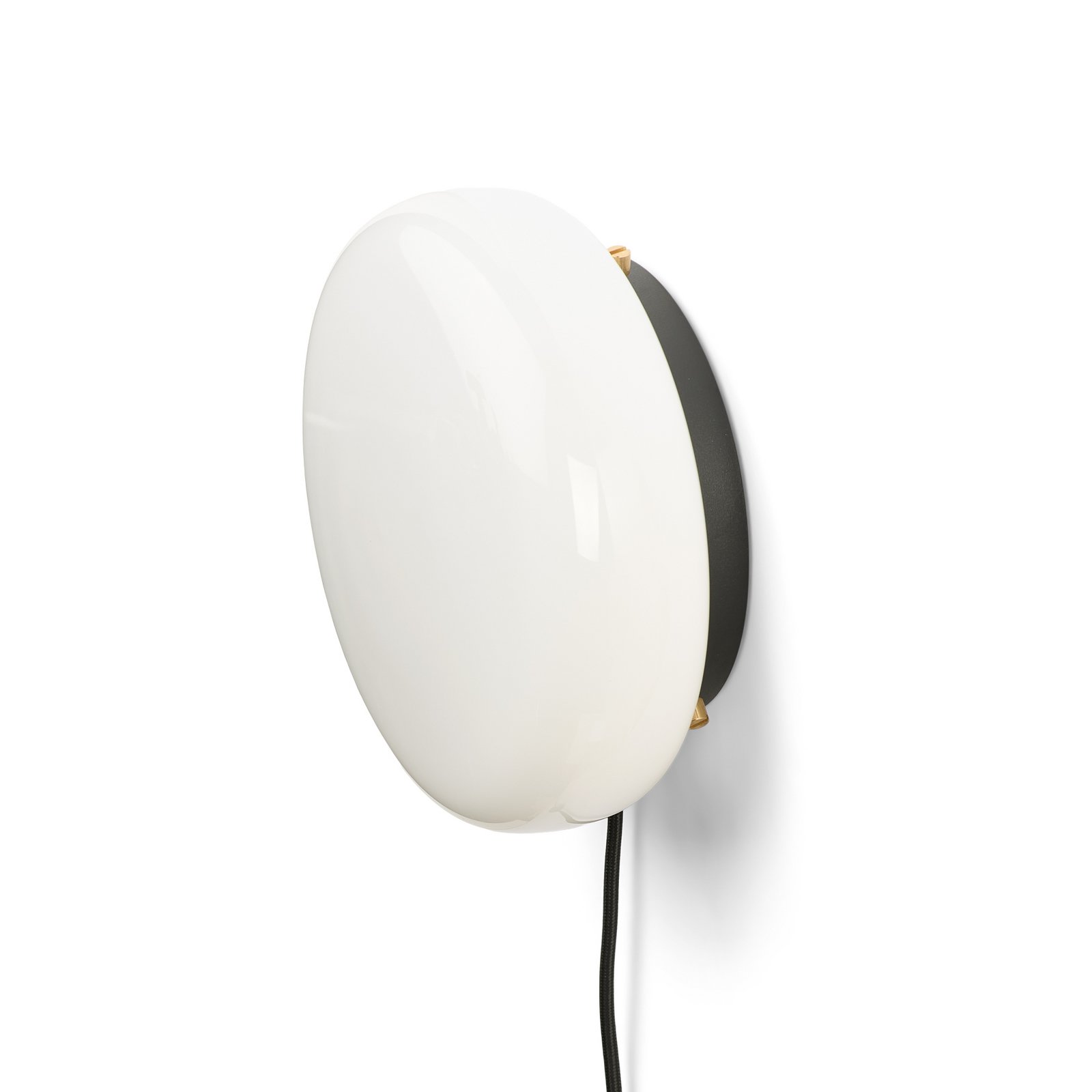 GEJST Wandleuchte OPA, Opalglas, G9, Kabel/Stecker/Schalter