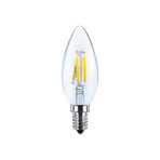 SEGULA LED E14 3W Bougie 24V DC Filament clair 927 à intensité variable