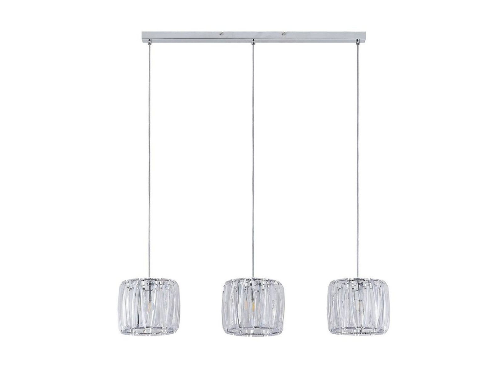 Sofia Lustră Pendul Transparent/Chrome - Lindby