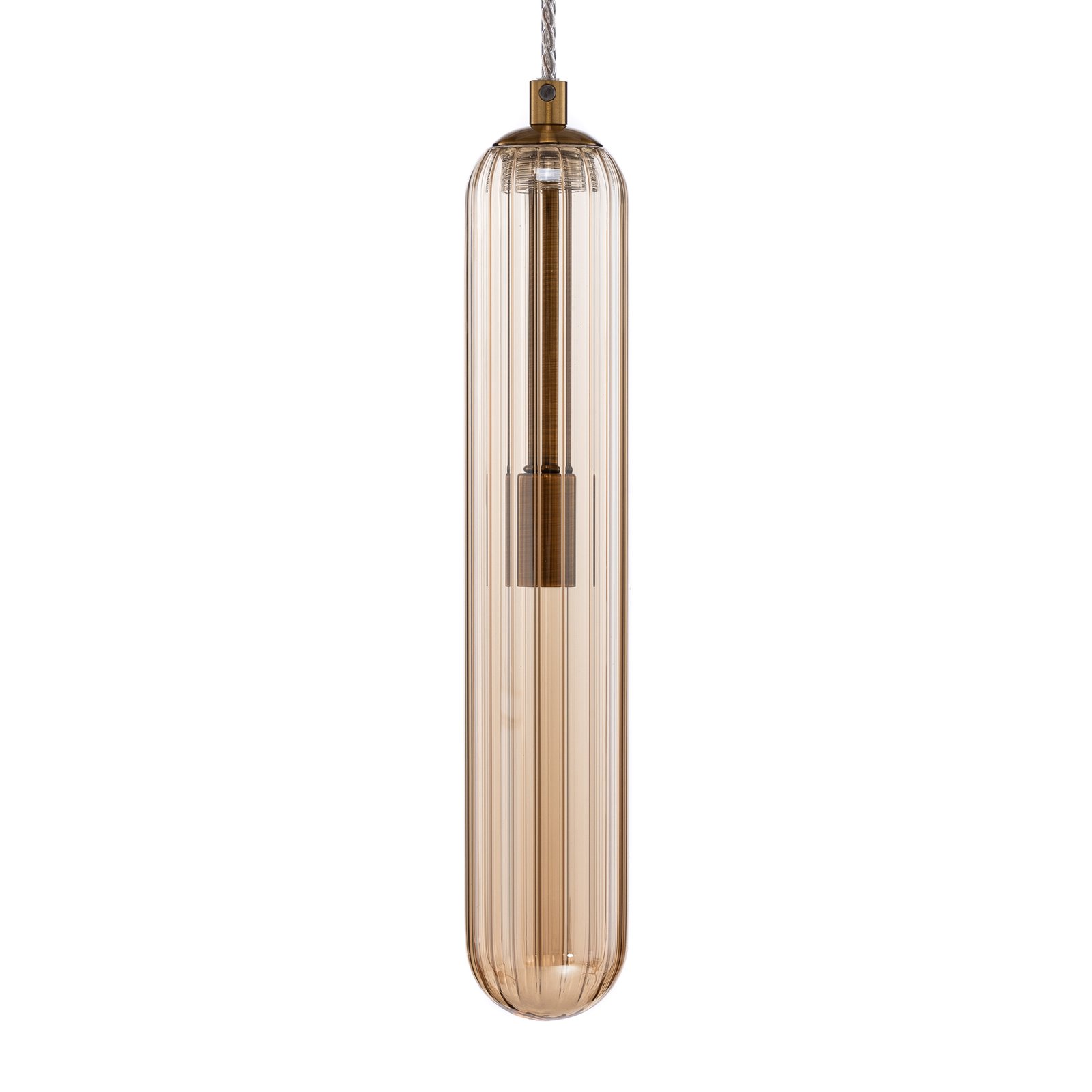 Freylin Suspension Amber/Brass - Lucande