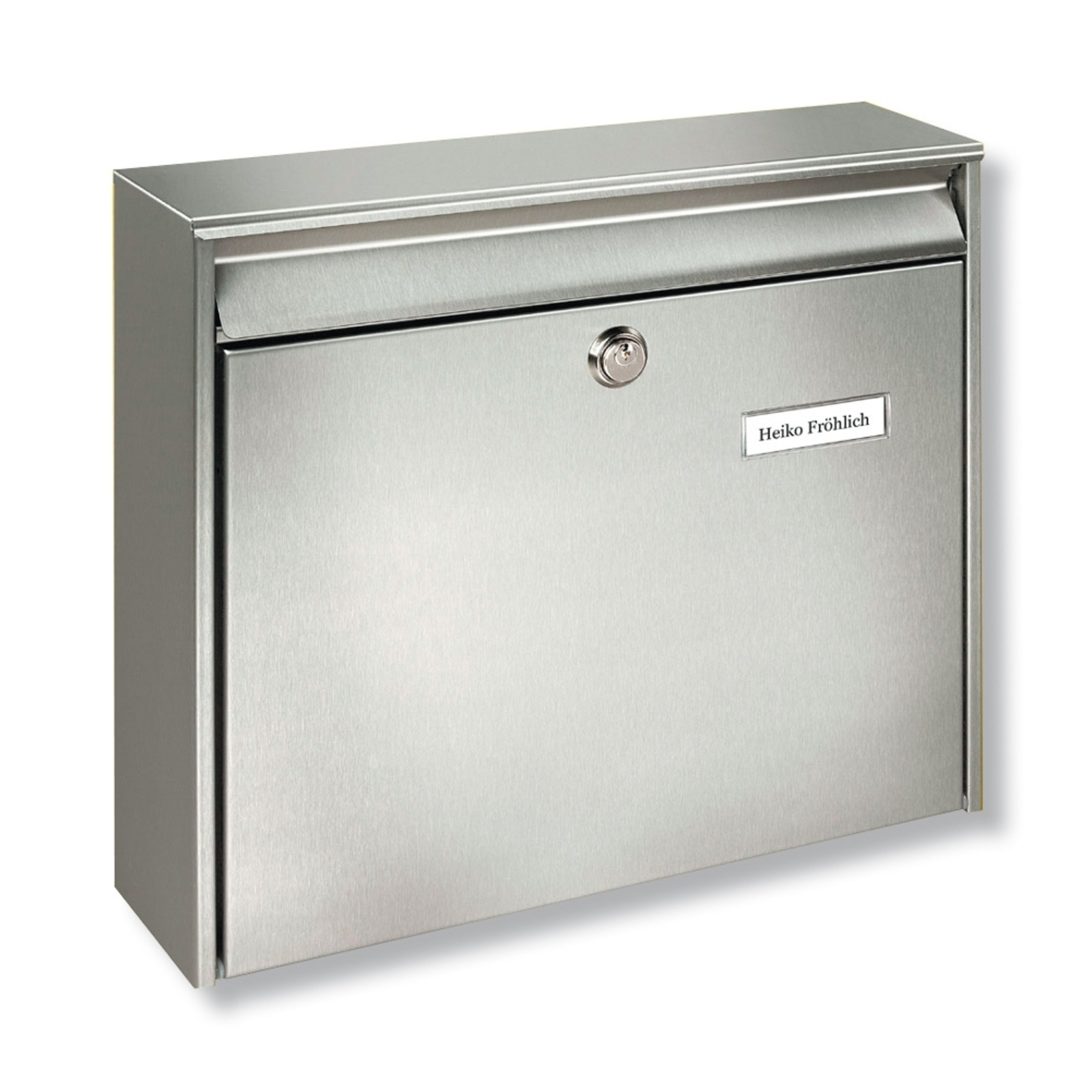 Borkum stainless steel letter box