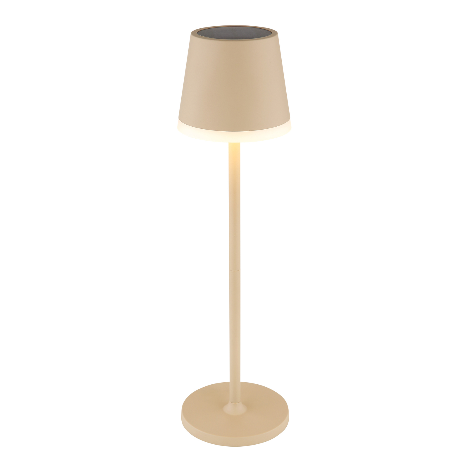 36637S solcelle-bordlampe, IP44, sand