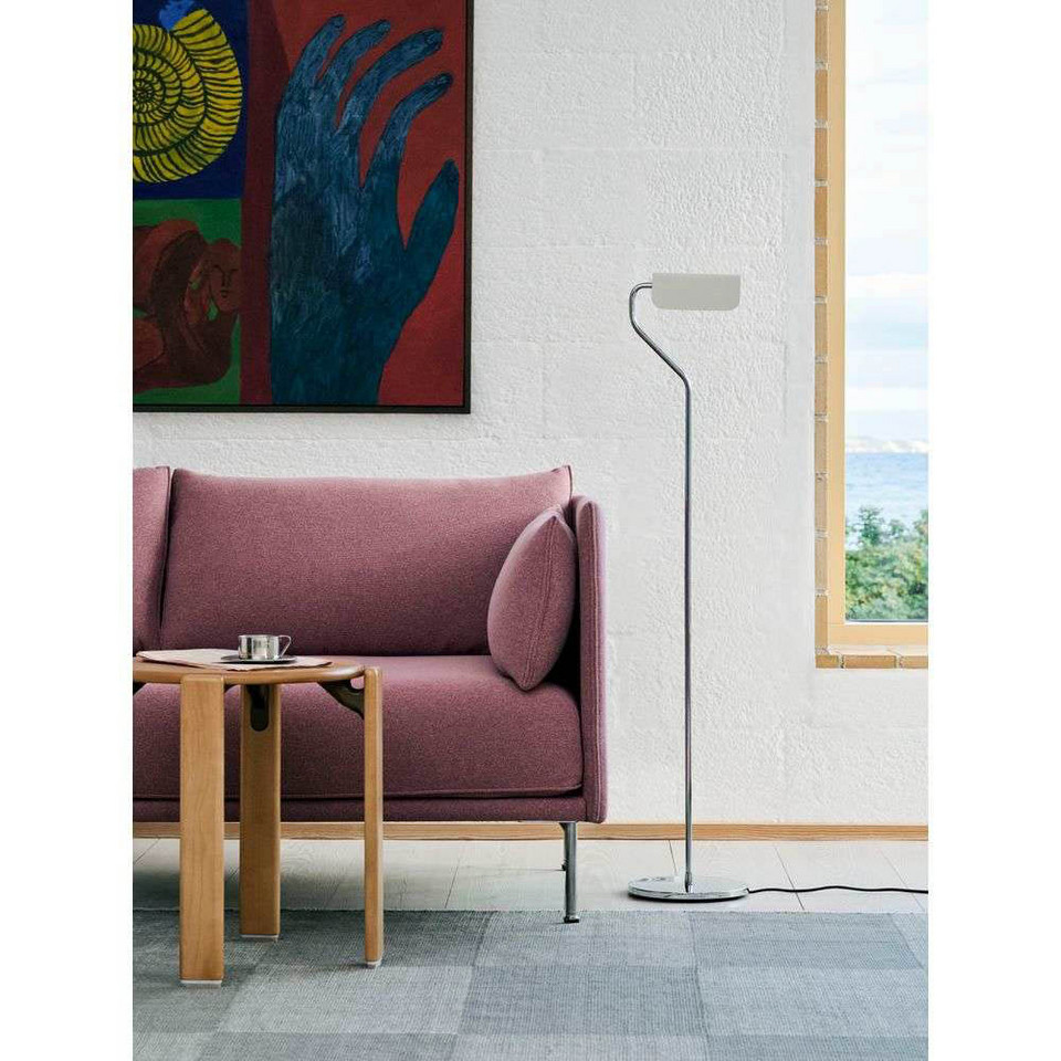 HAY Apex Golvlampa Oyster, vit från HAY