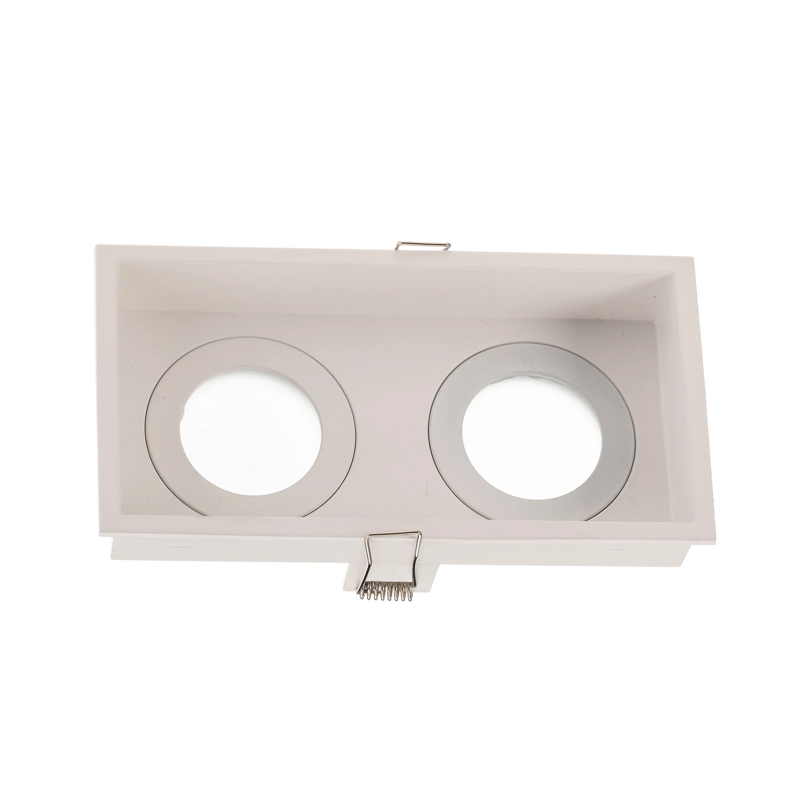 Spot incasso Hyde 2 luci IP44 bianco