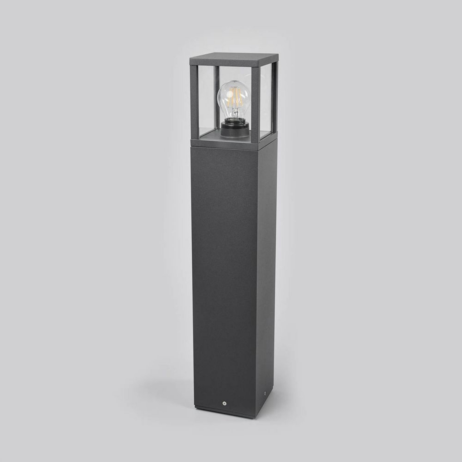 Klemens Short Utomhus Trädgårdslampa IP54 Graphite - Lucande