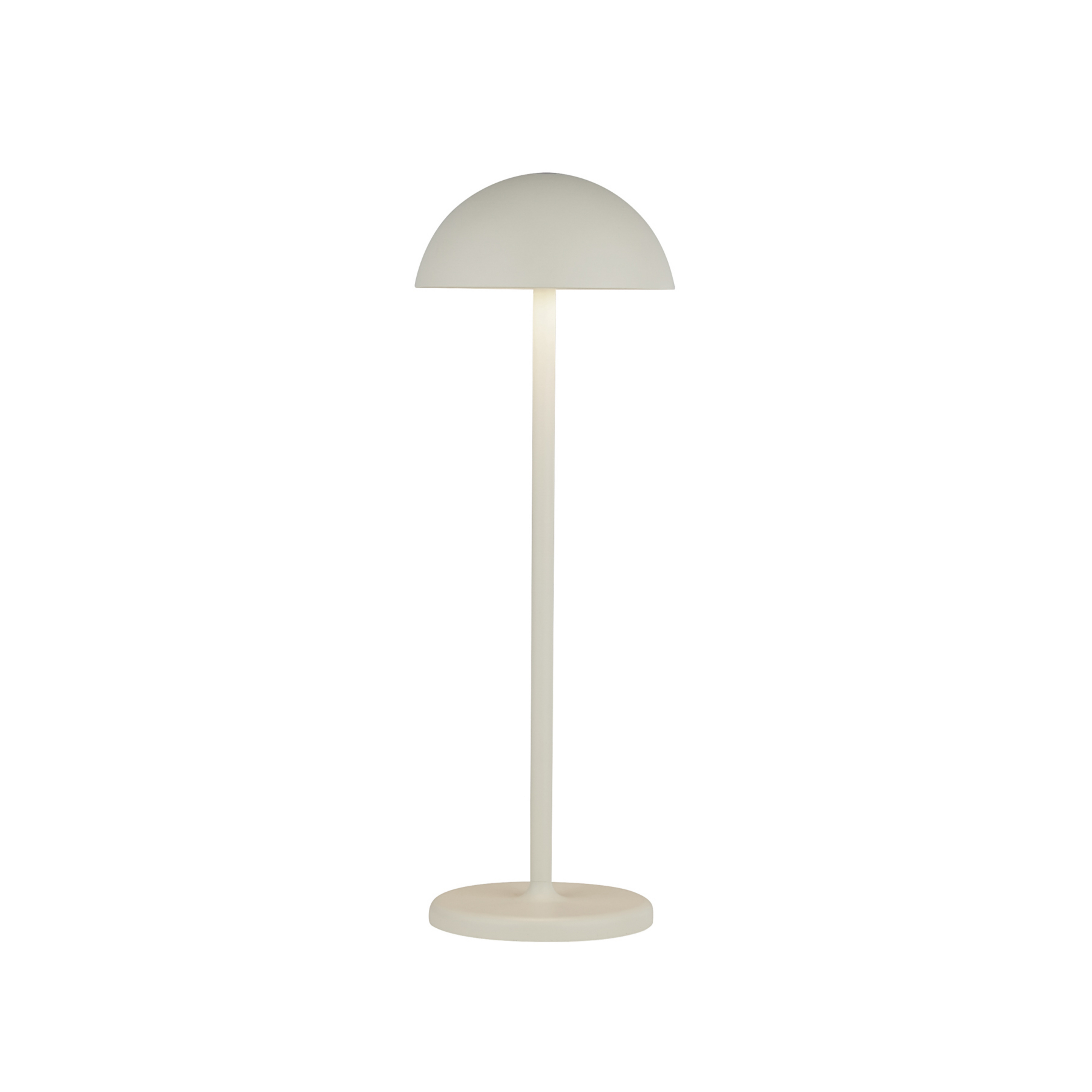 Mobile LED-Tischlampe Mushroom, USB-Ladeanschluss