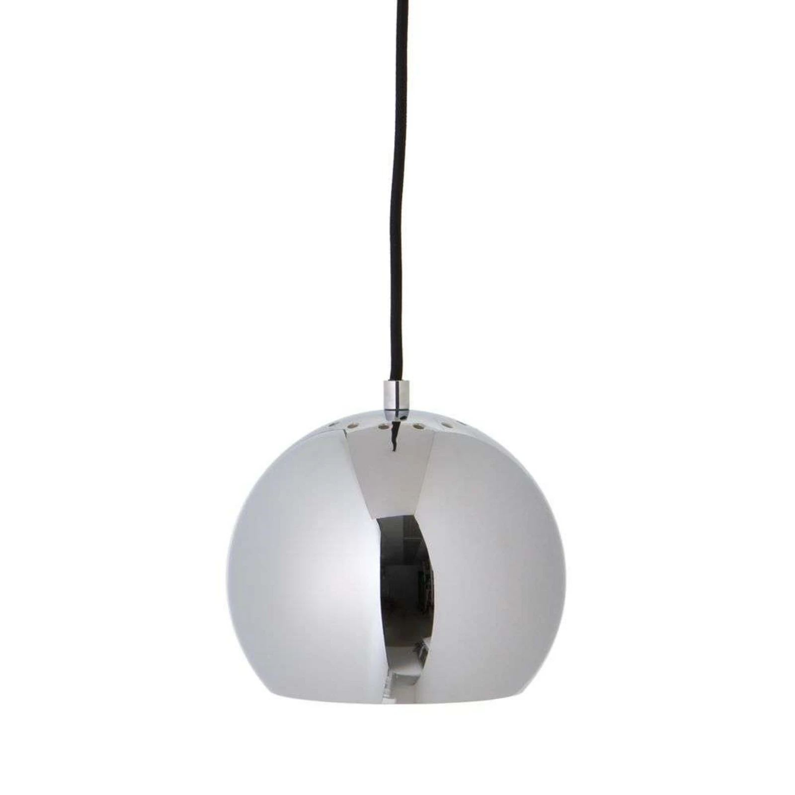 FRANDSEN hanglamp Bal, glanzend chroomkleurig, Ø 18 cm