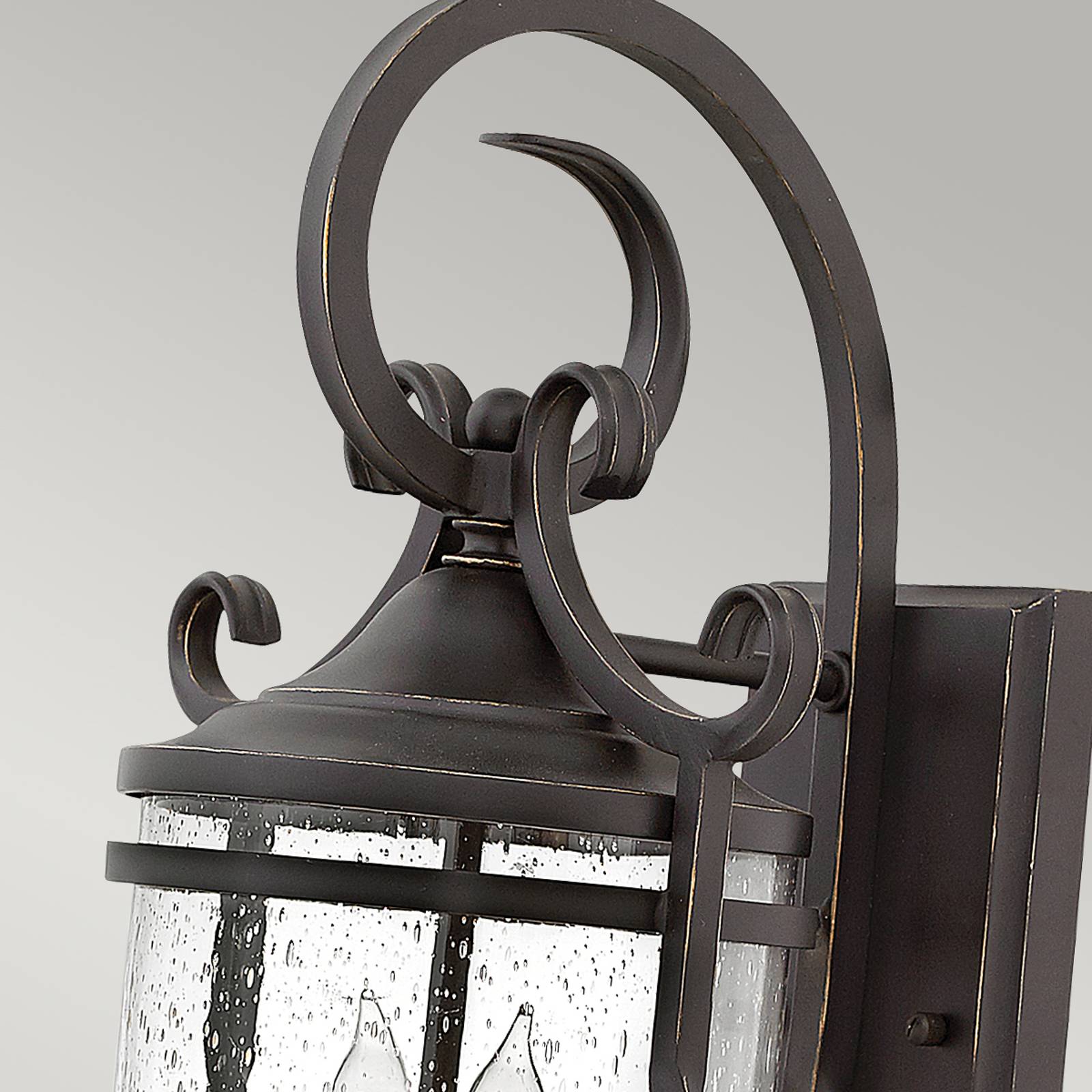 HINKLEY Venkovní nástěnné světlo Casa M ve tvaru lucerny