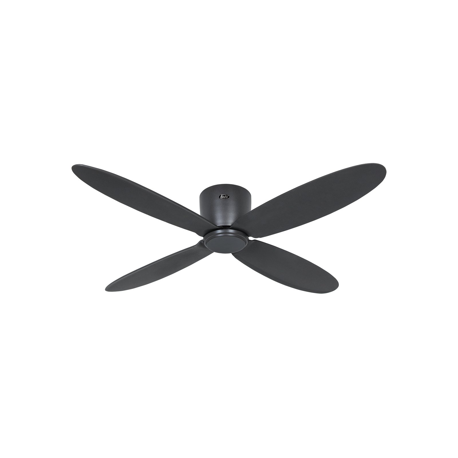 Smart Eco Plano II ceiling fan, Ø 132 cm, grey, DC