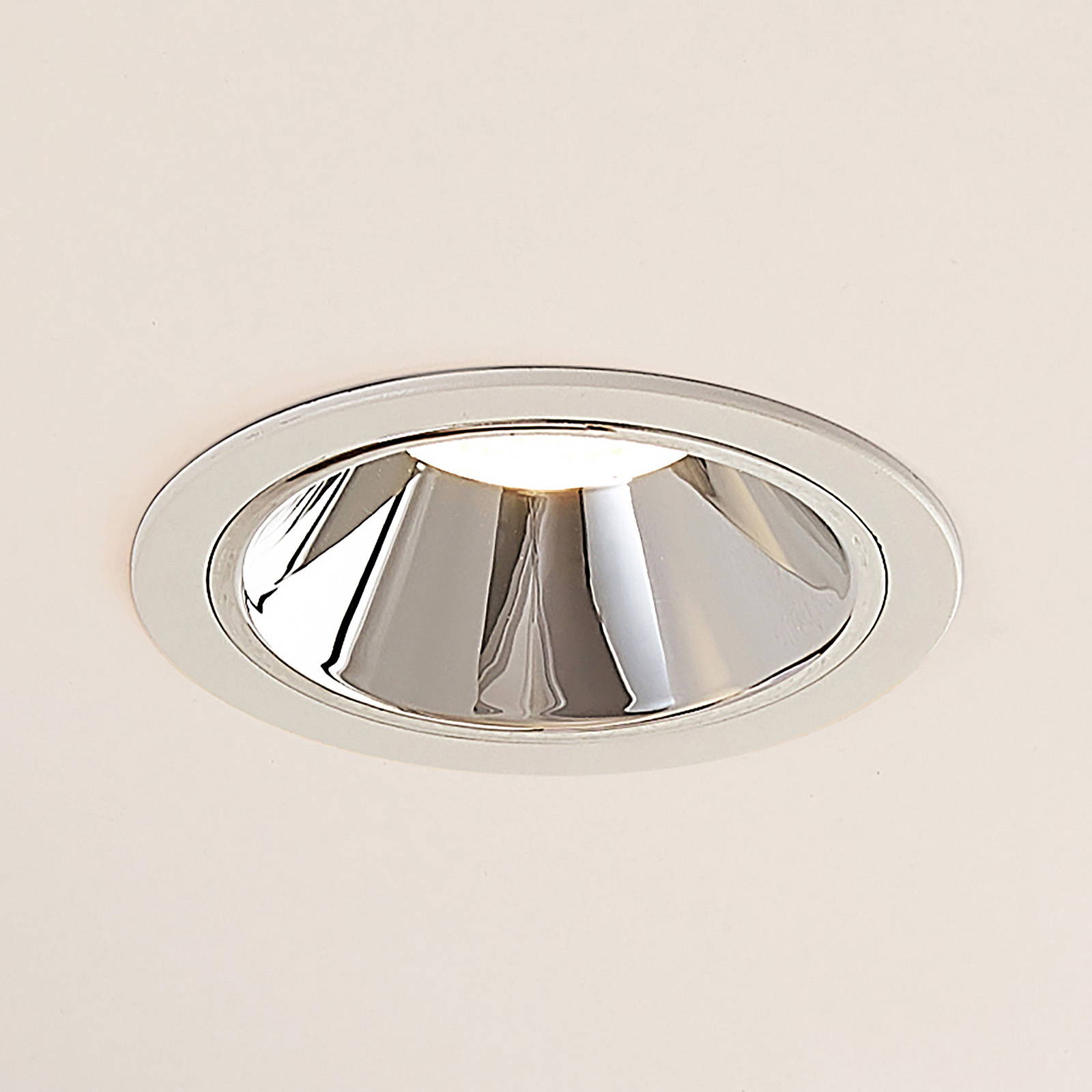 Arcchio Fedor LED spotlight 40° 3,000 K 37.8 W, for Living / Dining Room, aluminium, steel, plastic, 37.8 W, energy efficiency: A+, H: 10.5 cm