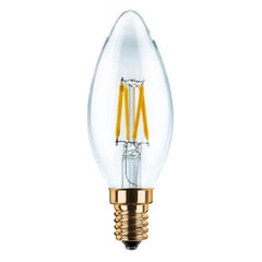 SEGULA LED-kertepære E14 3W 2.200K filament klar