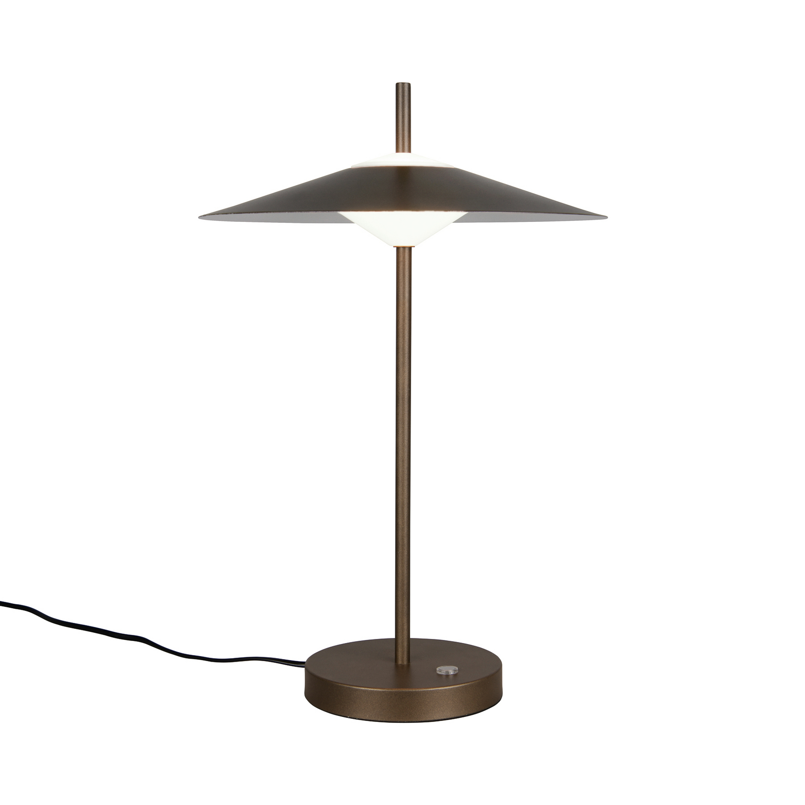 LED galda lampa „Amalo“ platīna krāsā, augstums 46 cm, metāls, CCT LED galda lampa „Amalo“ platīna krāsā, augstums 46 cm, metāls, CCT