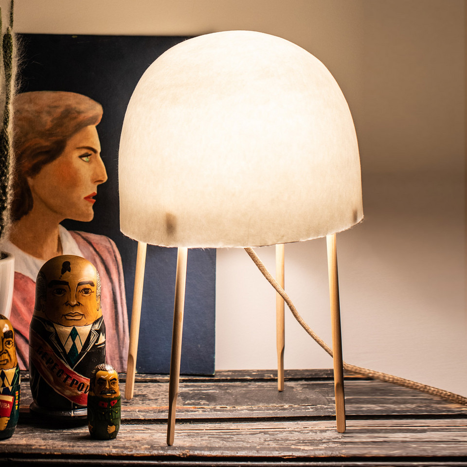 Foscarini Kurage Bordslampa, vit från Foscarini