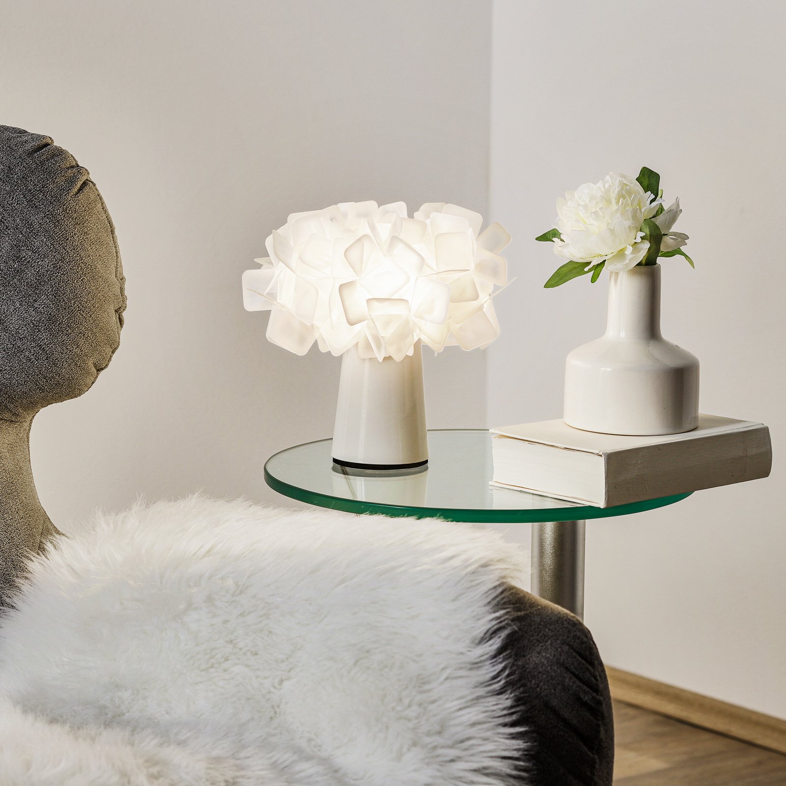 Clizia Stolna lampa Bijela - SLAMP